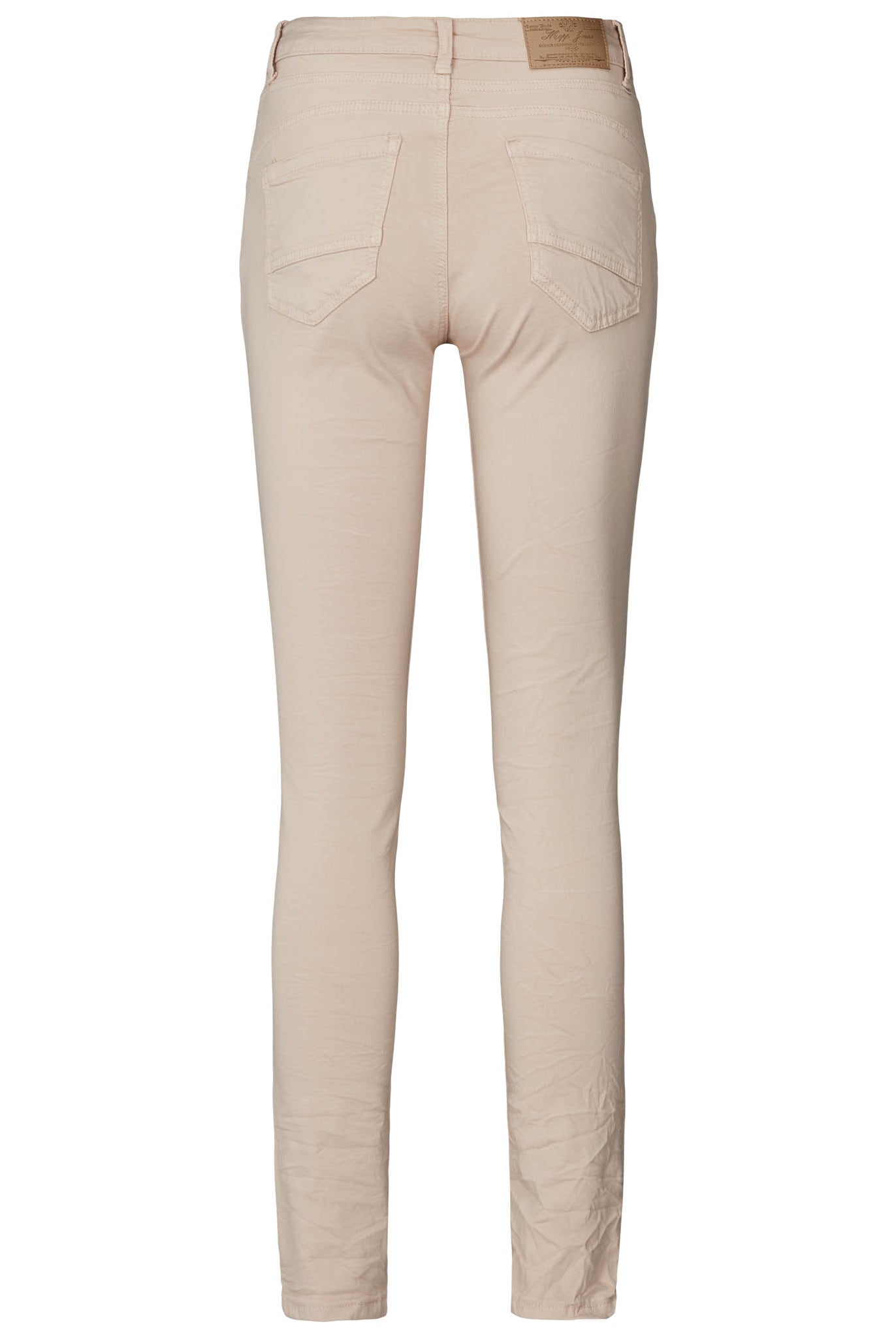 MAPP PATTI ZIP TWILL JEANS DENIM/TWILL 27 SAND