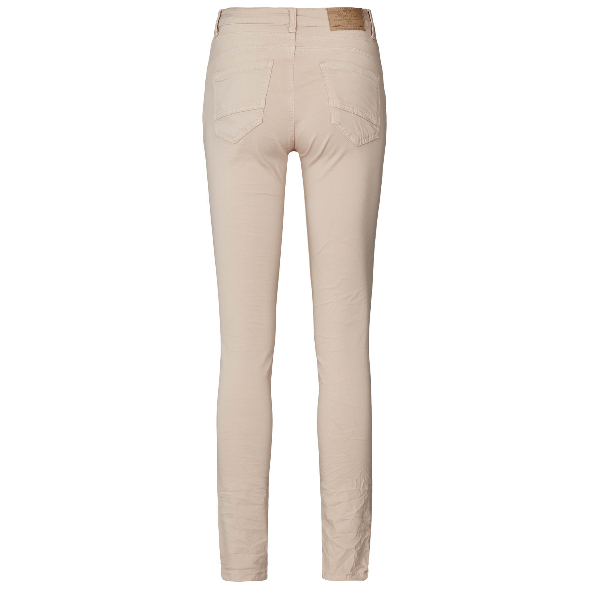 MAPP PATTI ZIP TWILL JEANS DENIM/TWILL 27 SAND