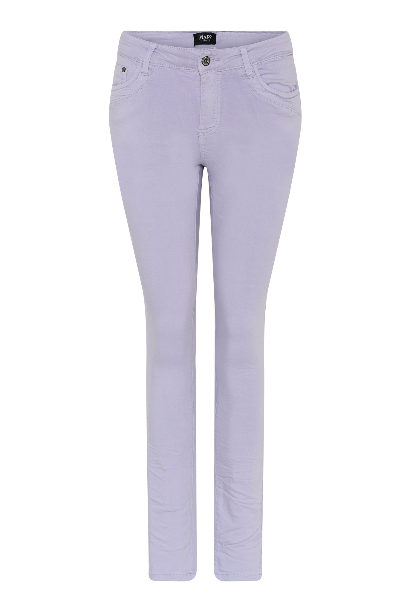 MAPP PATTI ZIP TWILL JEANS DENIM/TWILL 286 LAVENDER