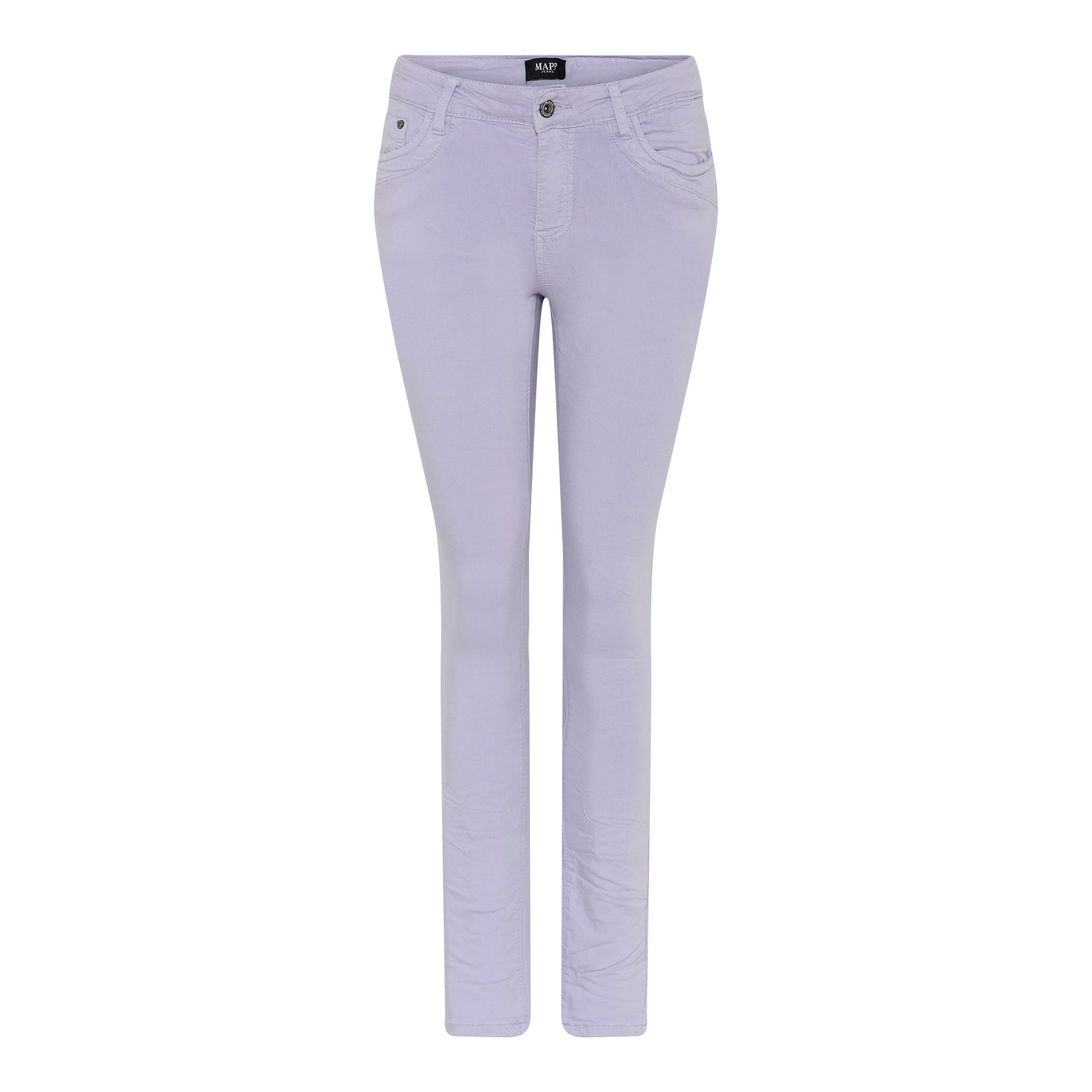 MAPP PATTI ZIP TWILL JEANS DENIM/TWILL 286 LAVENDER