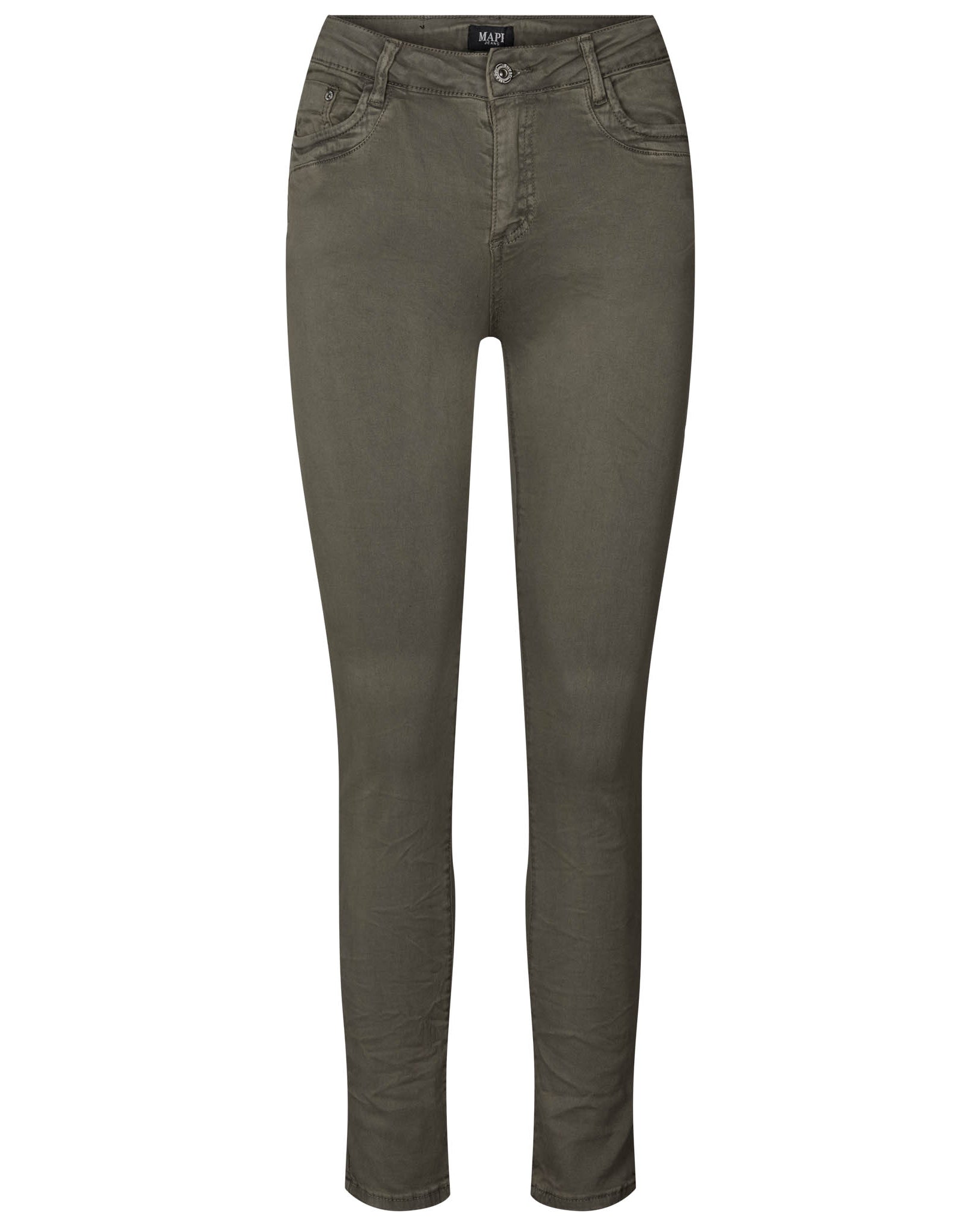 MAPP Patti Zip Twill Jeans DENIM/TWILL 645 SALVIE