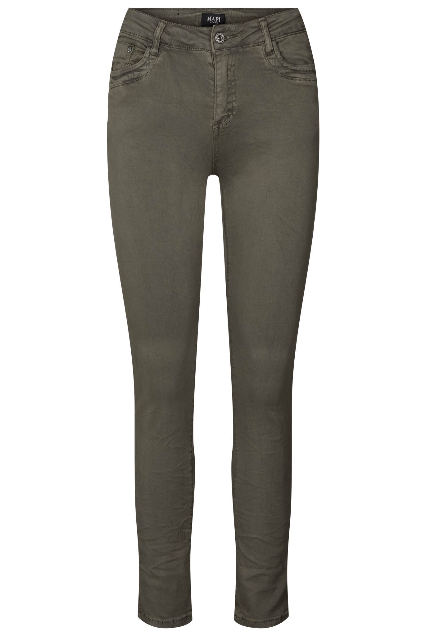 MAPP PATTI ZIP TWILL JEANS DENIM/TWILL 645 SALVIE