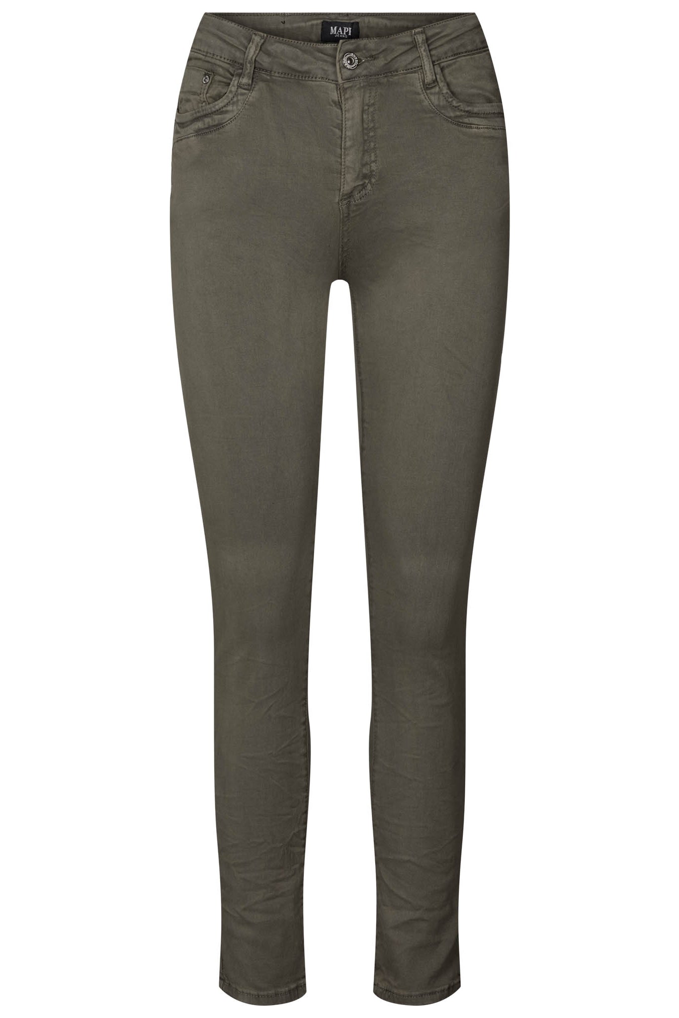 MAPP Patti Zip Twill Jeans DENIM/TWILL 645 SALVIE
