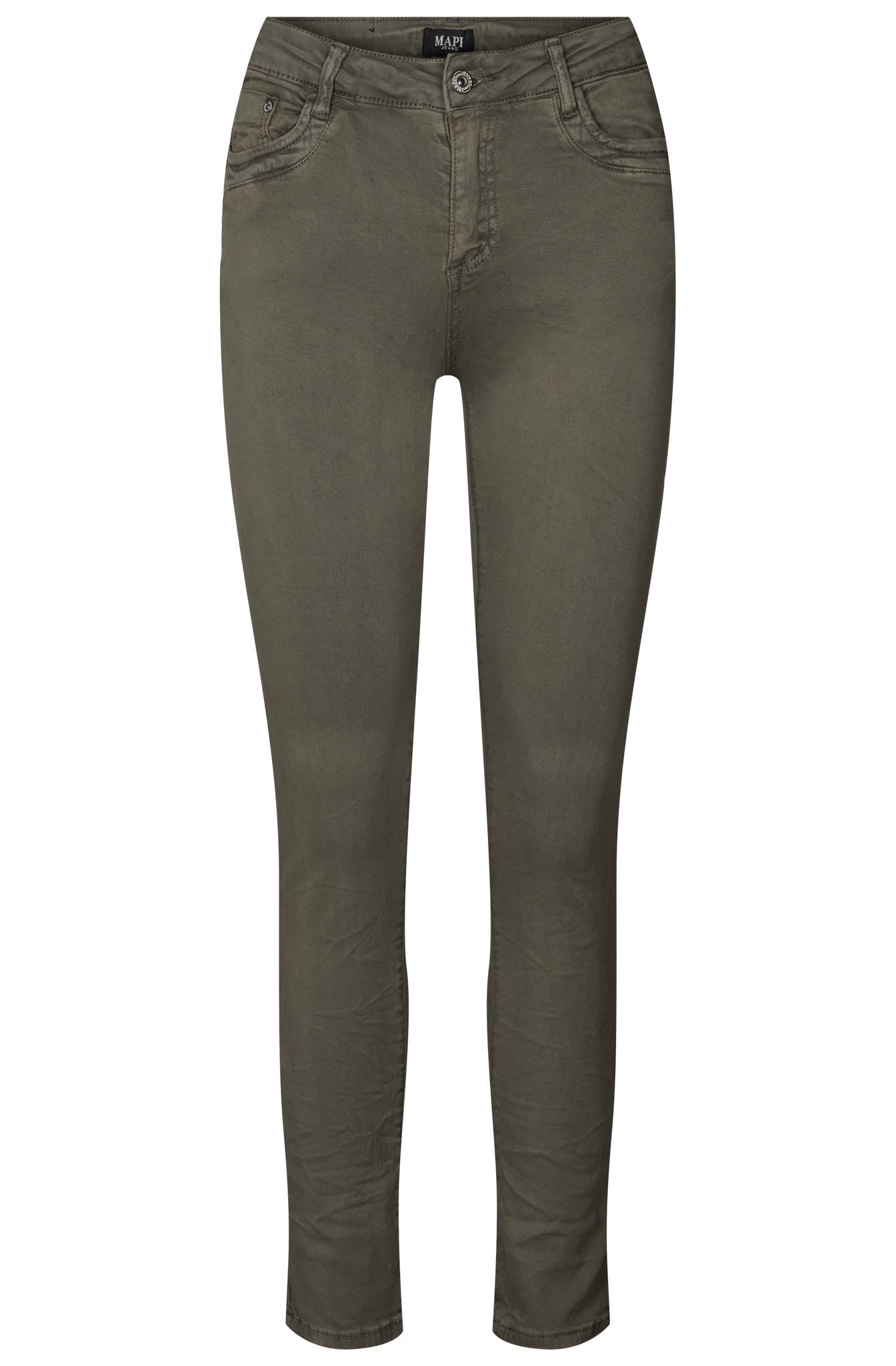 MAPP Patti Zip Twill Jeans DENIM/TWILL 645 SALVIE