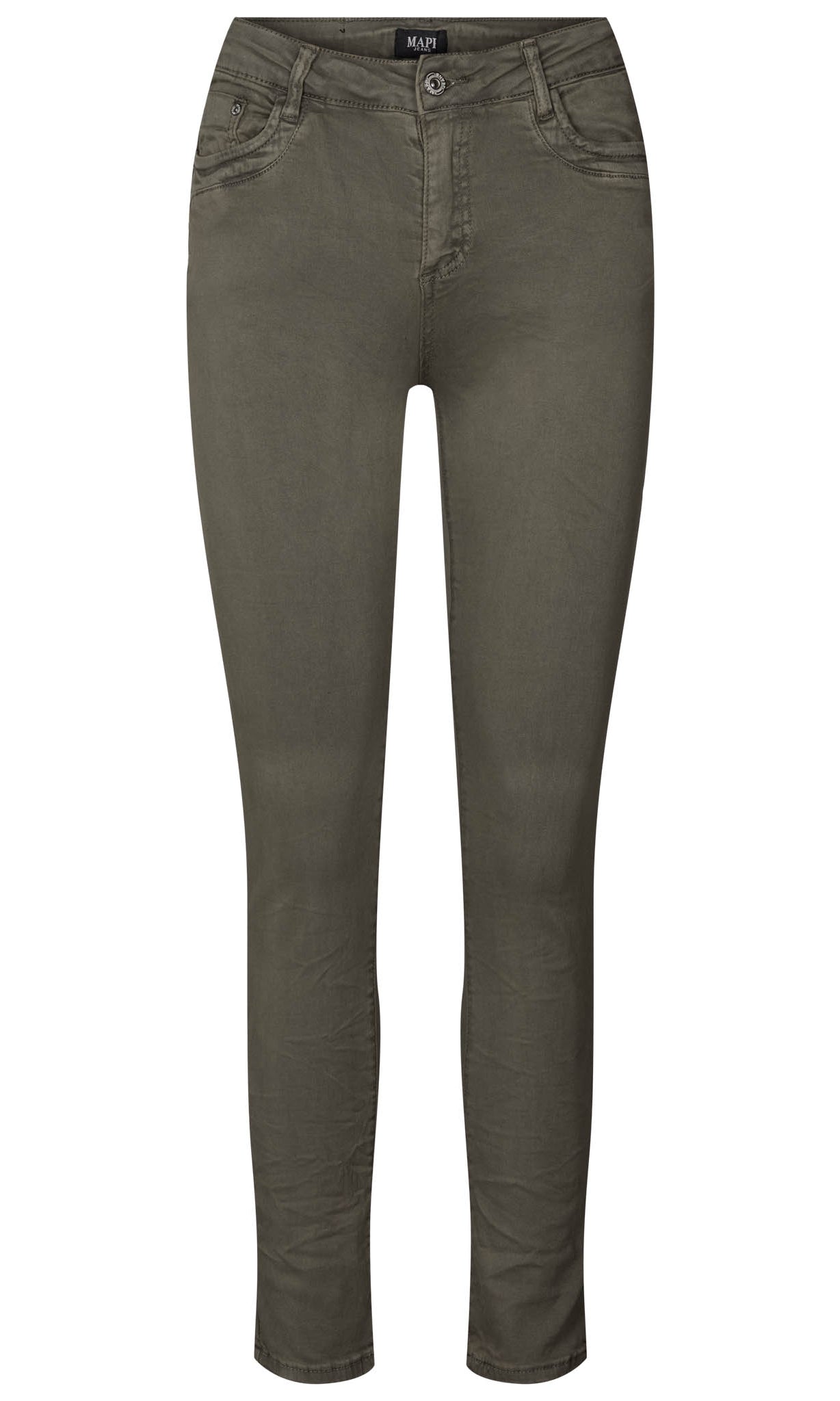 MAPP Patti Zip Twill Jeans DENIM/TWILL 645 SALVIE