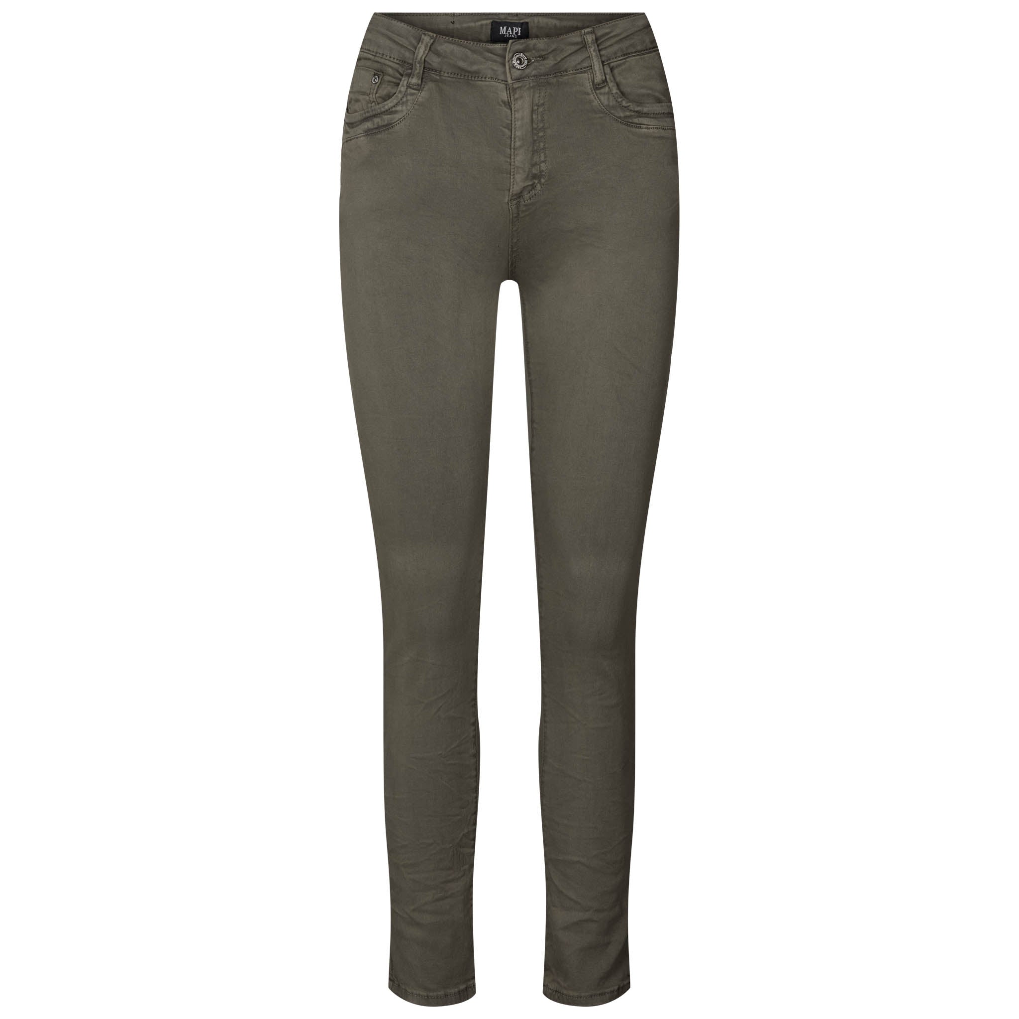 MAPP Patti Zip Twill Jeans DENIM/TWILL 645 SALVIE