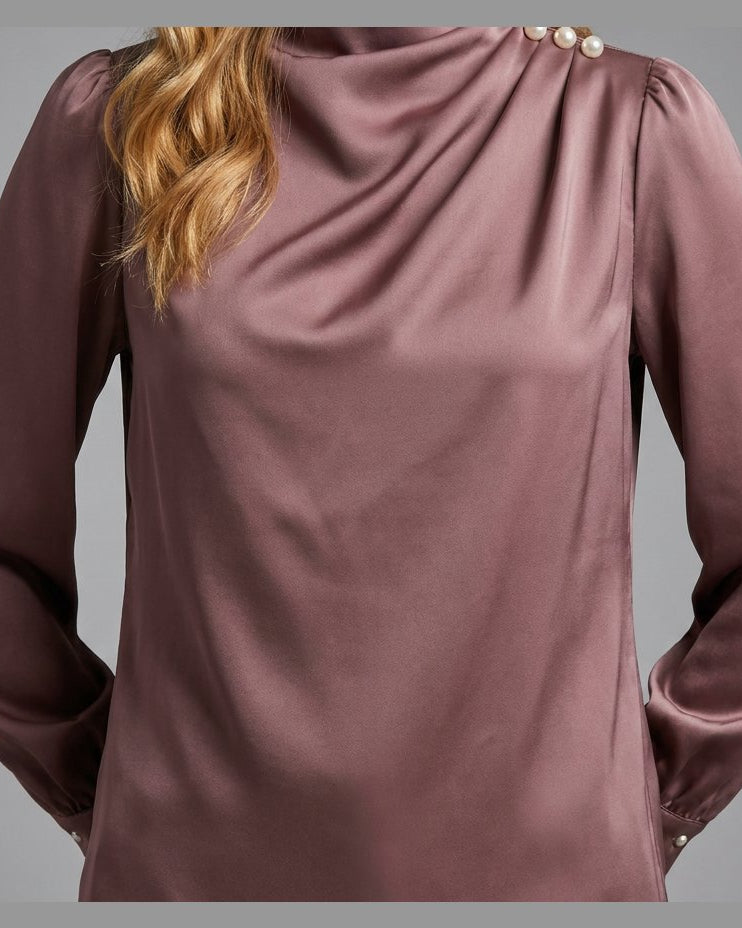 MARC LAUGE PEARL BLOUSE BLOUSE/SHIRT