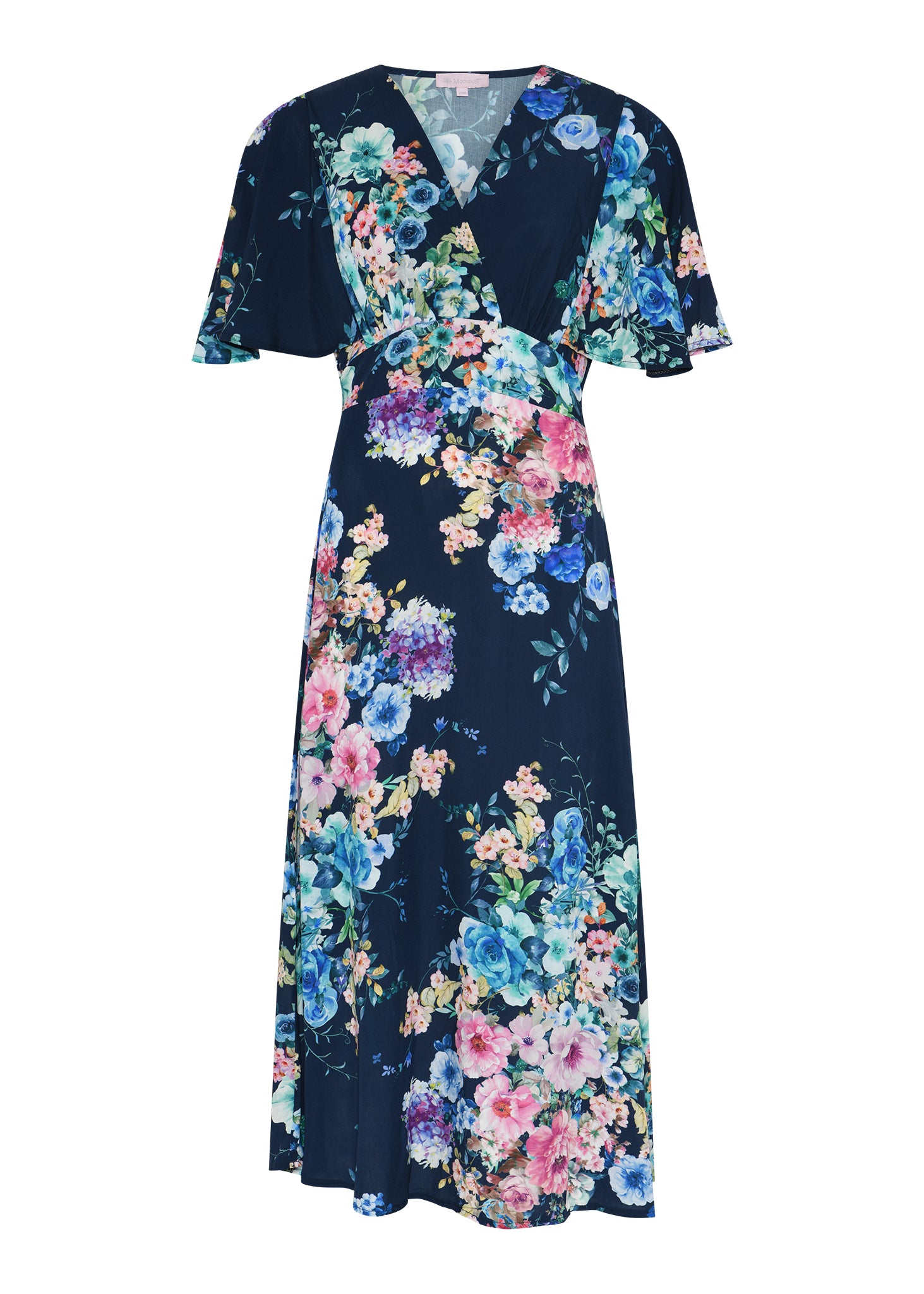 MAPP PERNILLE ROSE LONG DRESS DRESS/JUMPSUIT 104 NAVY
