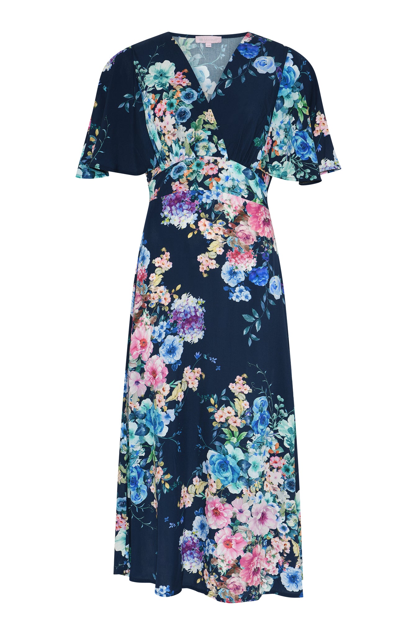 MAPP PERNILLE ROSE LONG DRESS DRESS/JUMPSUIT 104 NAVY