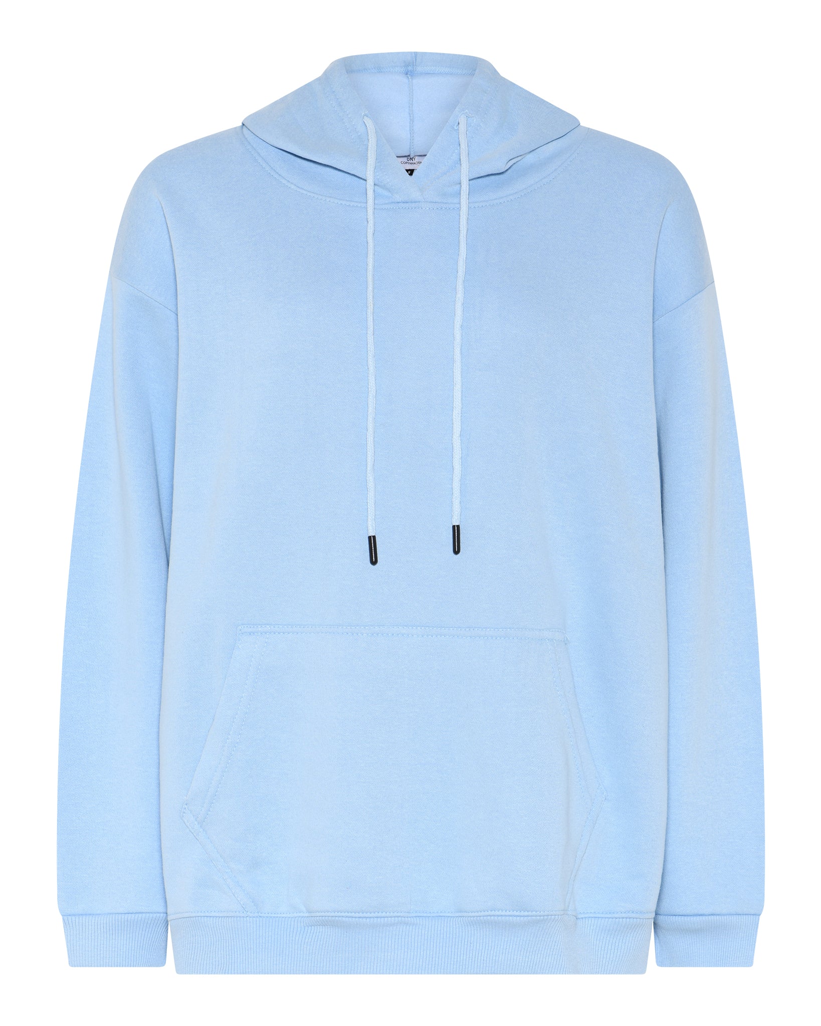 DNYcph PLUS SIZE BETH HOOD BLOUSE SWEATS/VELOUR 109 SKY BLUE