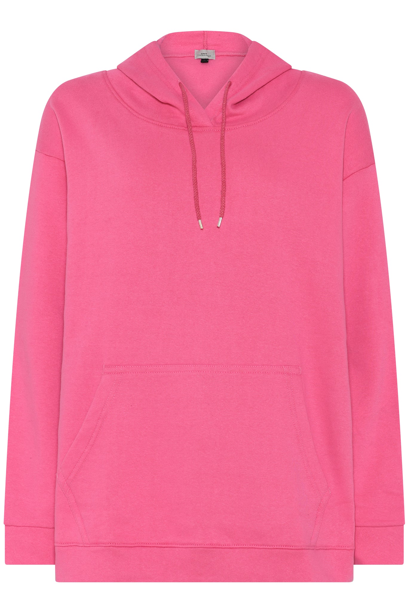 DNYcph PLUS SIZE BETH HOOD BLOUSE SWEATS/VELOUR 385 BRIGHT ROSE
