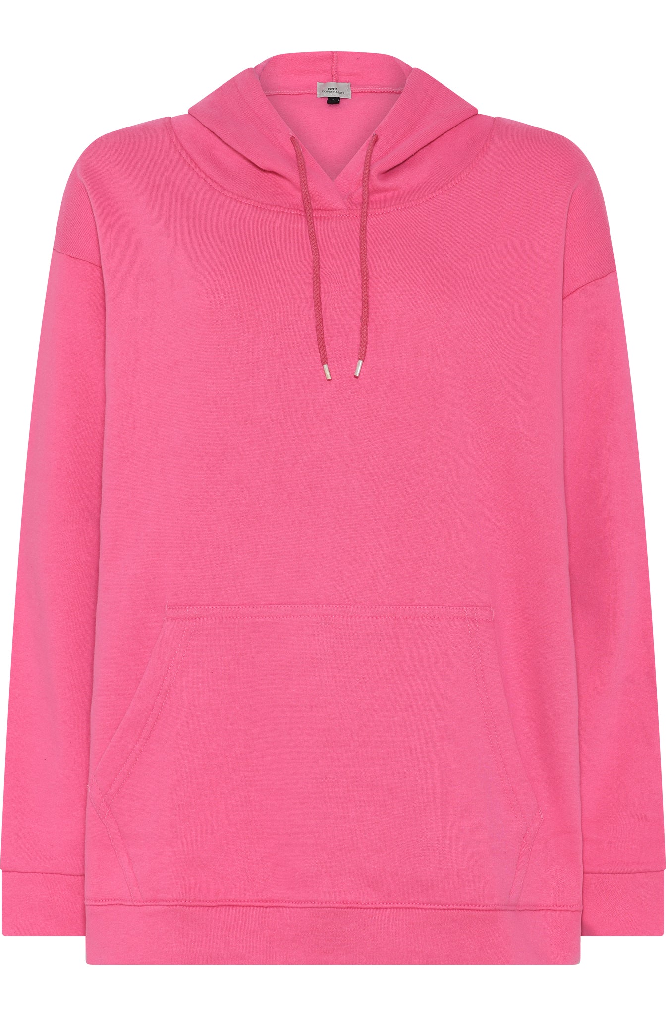 DNYcph PLUS SIZE BETH HOOD BLOUSE SWEATS/VELOUR 385 BRIGHT ROSE