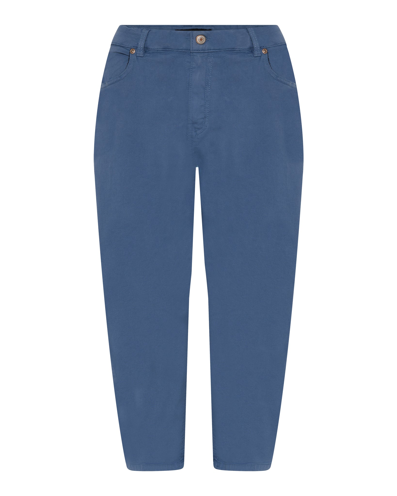 DNYcph Plus Size Lena Twill Pirate PANTS 3/4 108 JEANS BLUE