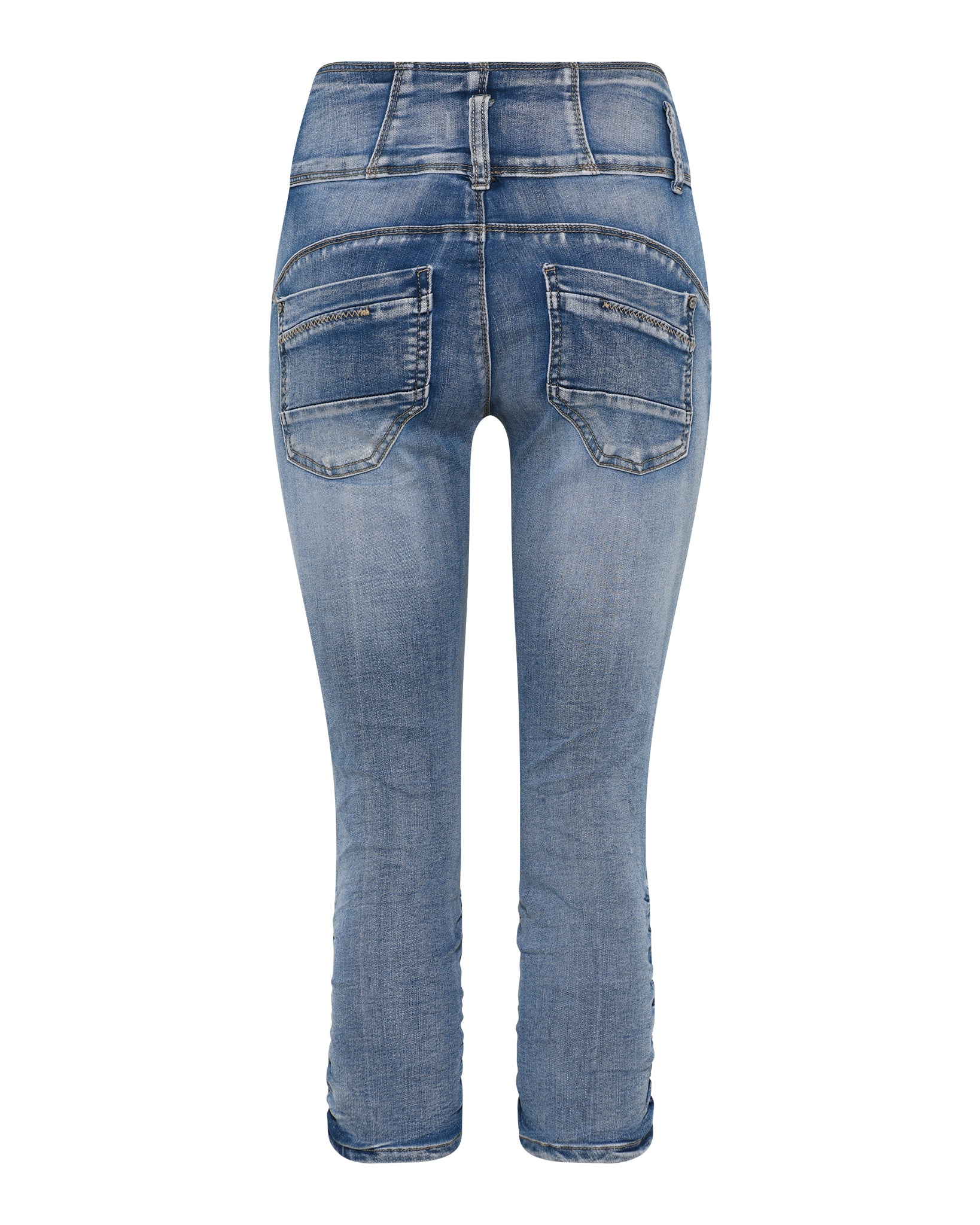 MAPP Pretty Denim Pirate PANTS 3/4 919699 BENNETON LIGHT BLUE