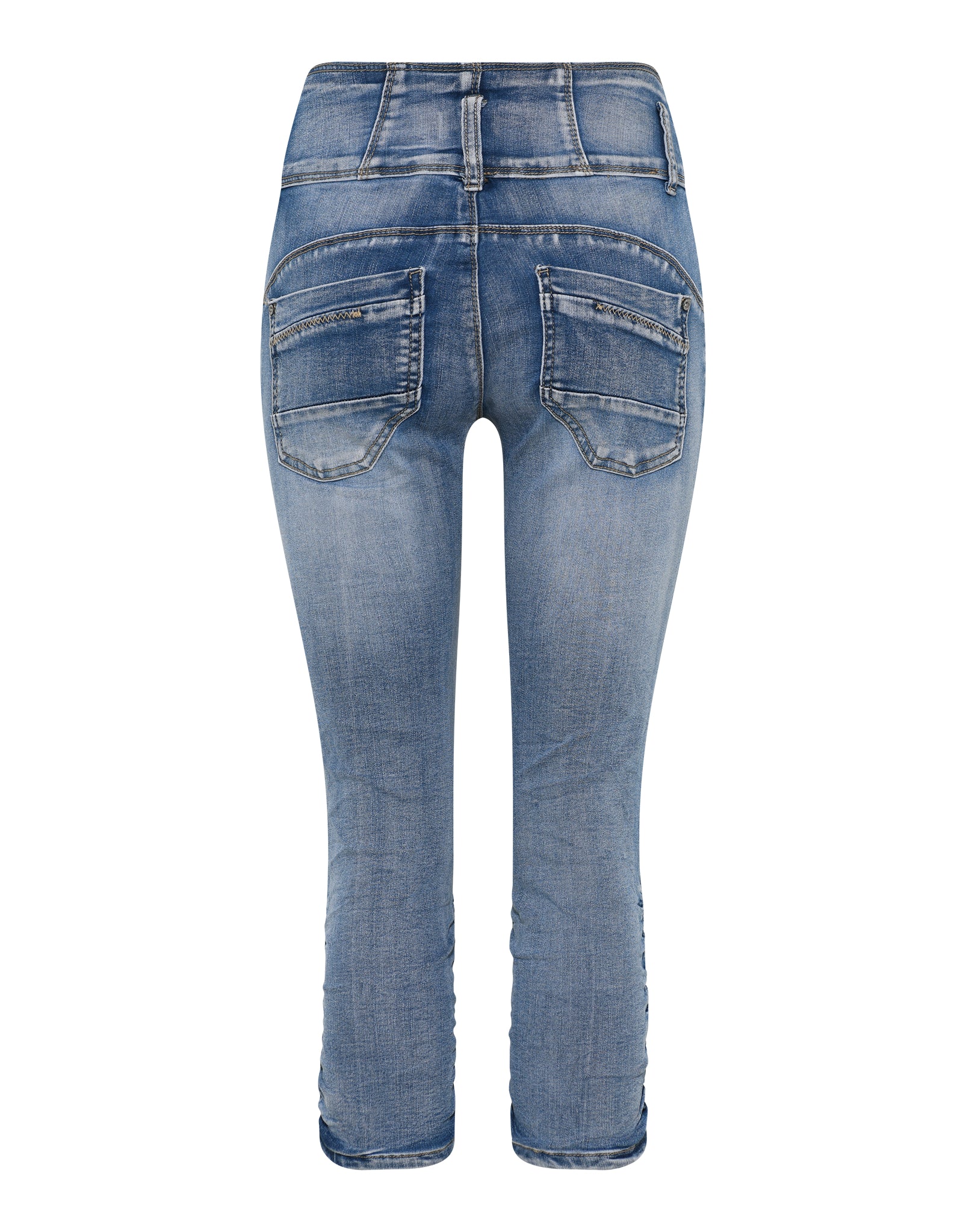 MAPP Pretty Denim Pirate PANTS 3/4 919699 BENNETON LIGHT BLUE