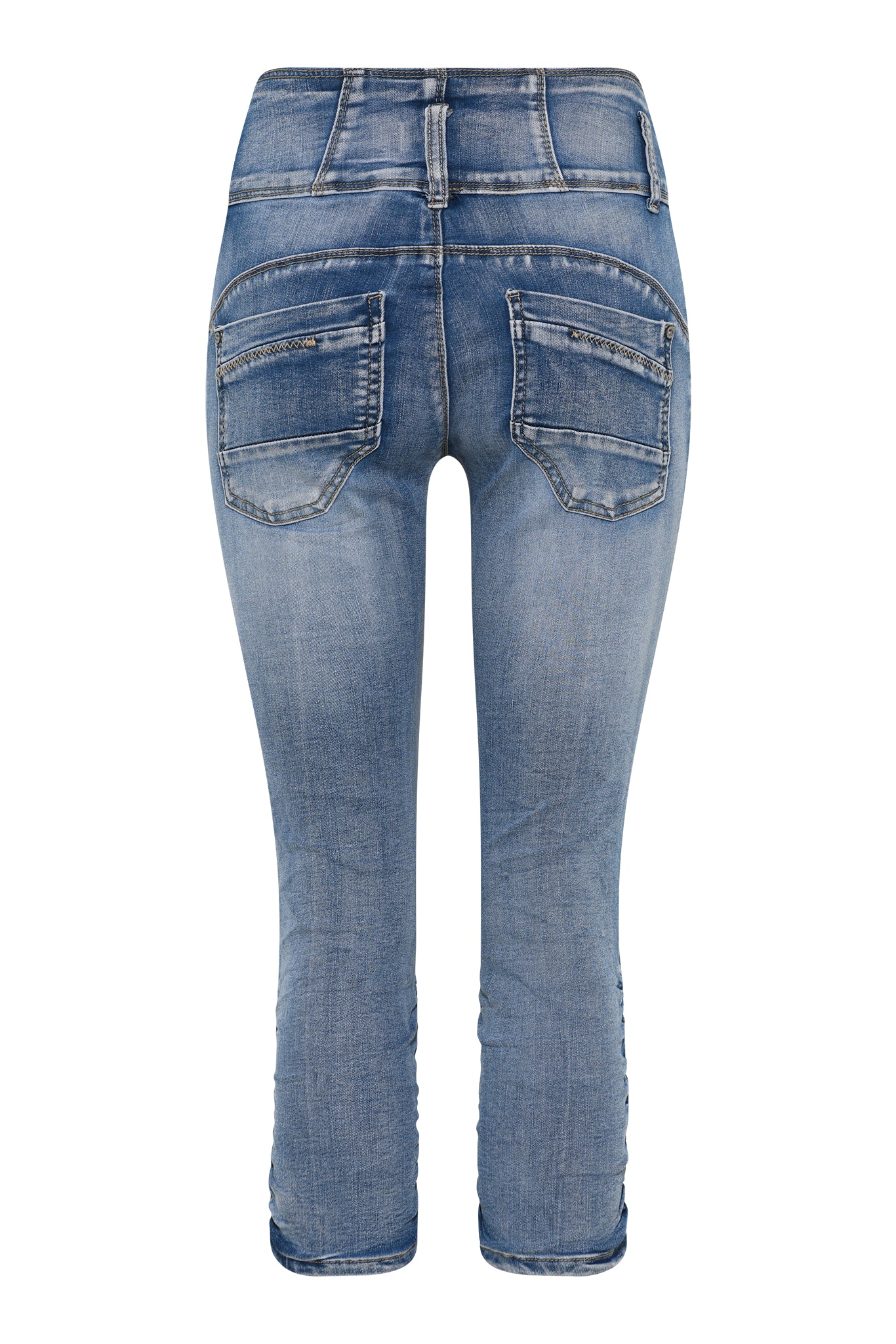 MAPP Pretty Denim Pirate PANTS 3/4 919699 BENNETON LIGHT BLUE