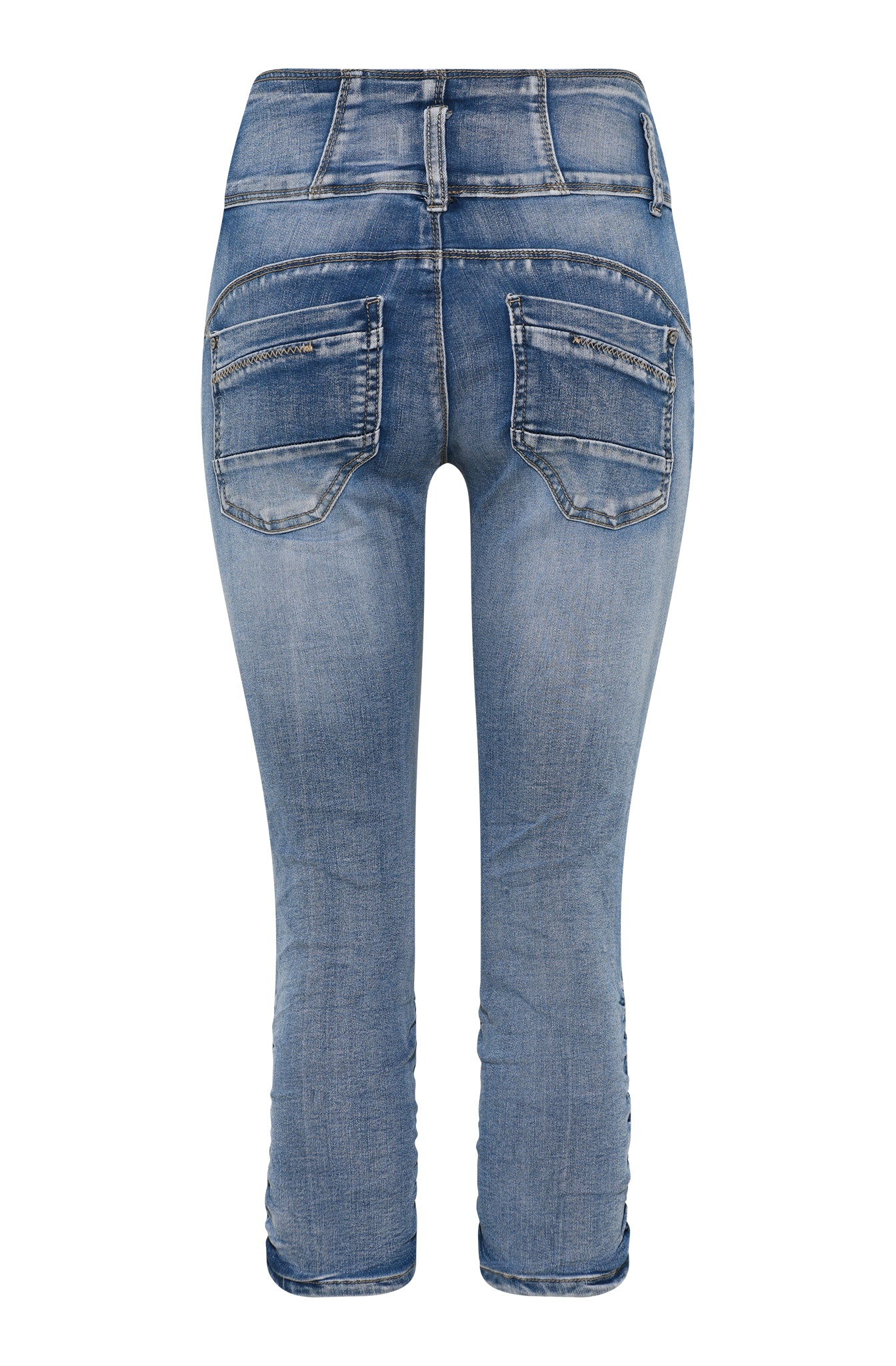 MAPP Pretty Denim Pirate PANTS 3/4 919699 BENNETON LIGHT BLUE