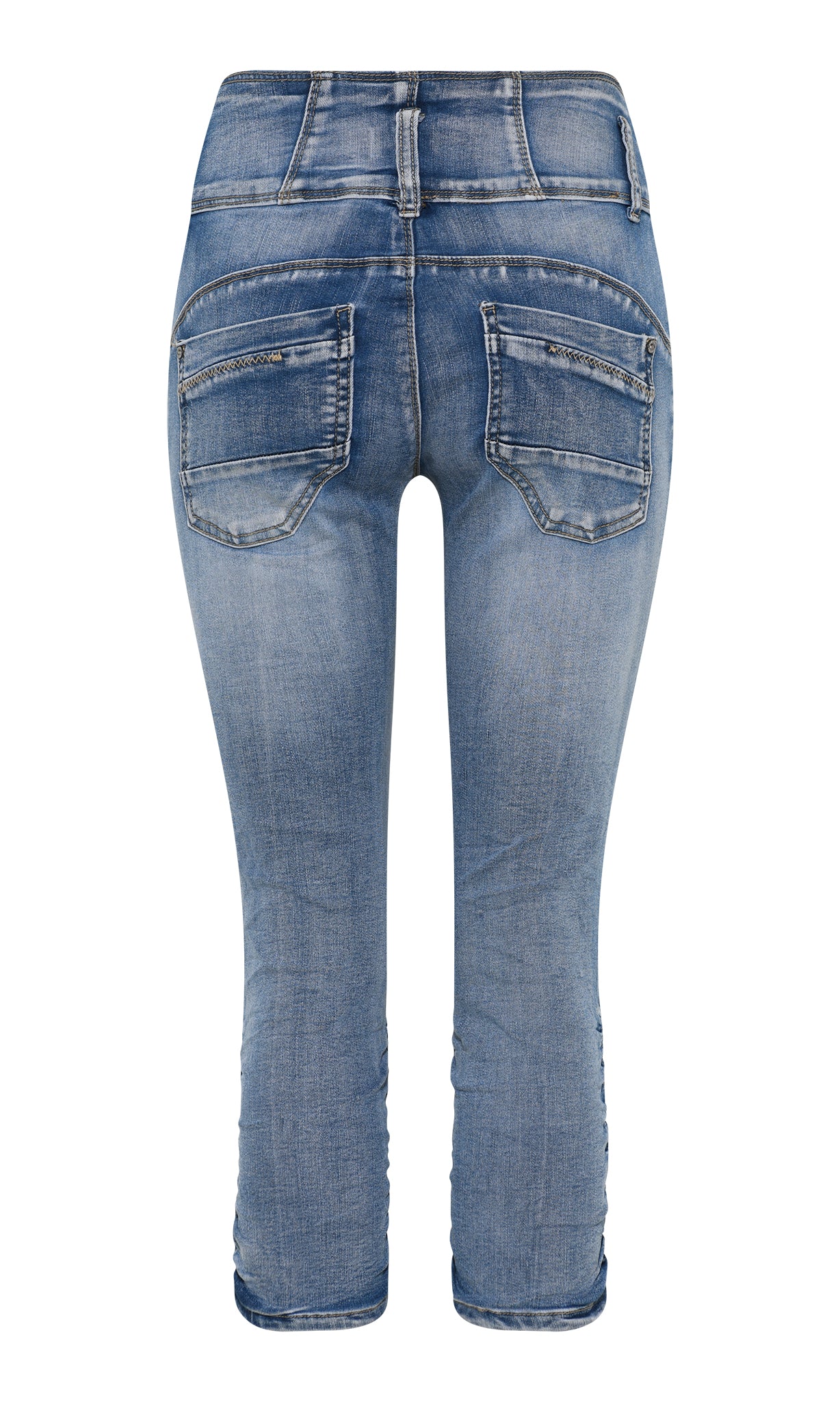 MAPP Pretty Denim Pirate PANTS 3/4 919699 BENNETON LIGHT BLUE