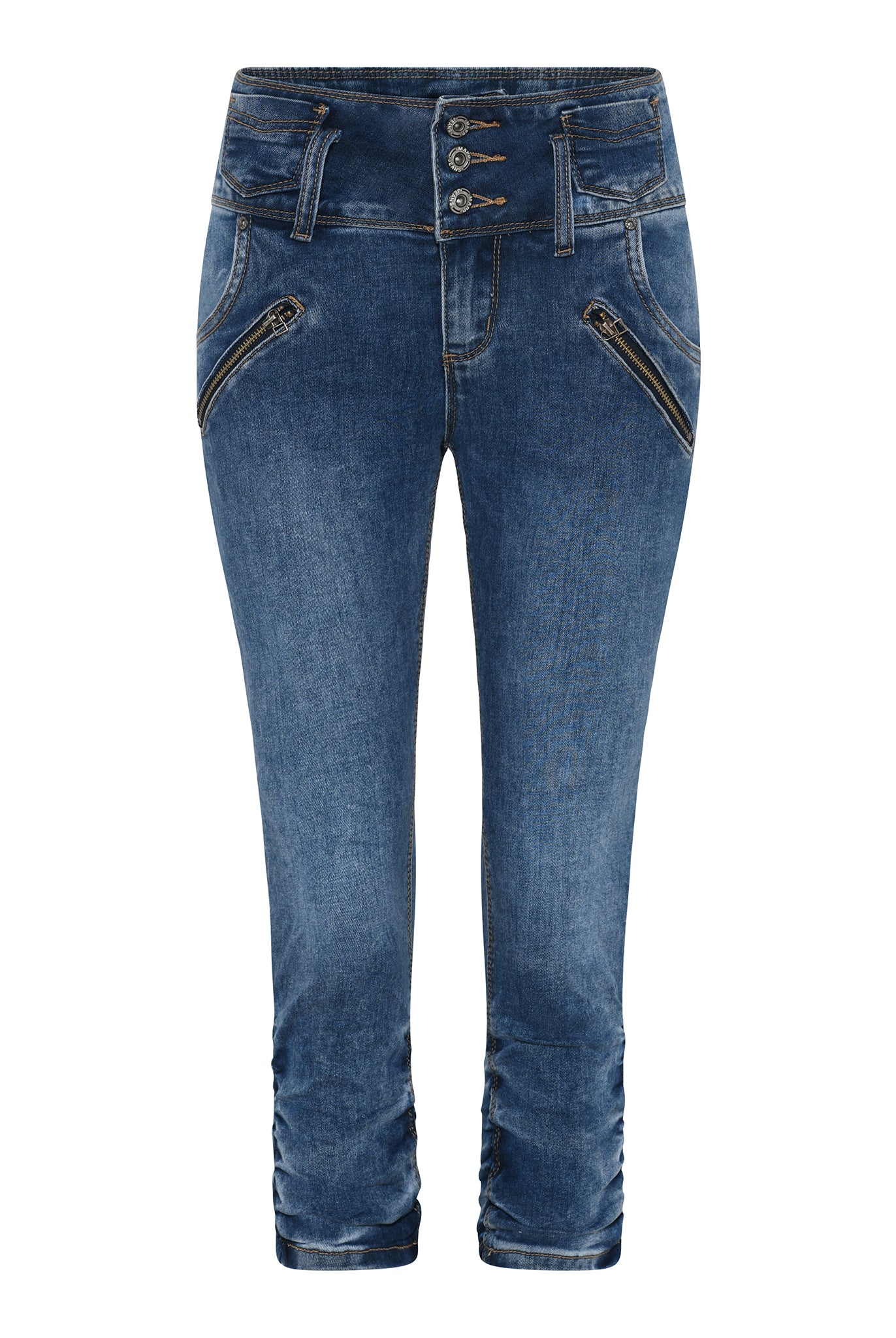 MAPP PRETTY PIRATE DENIM PANTS 3/4 939699 CLASSIC BLUE USED