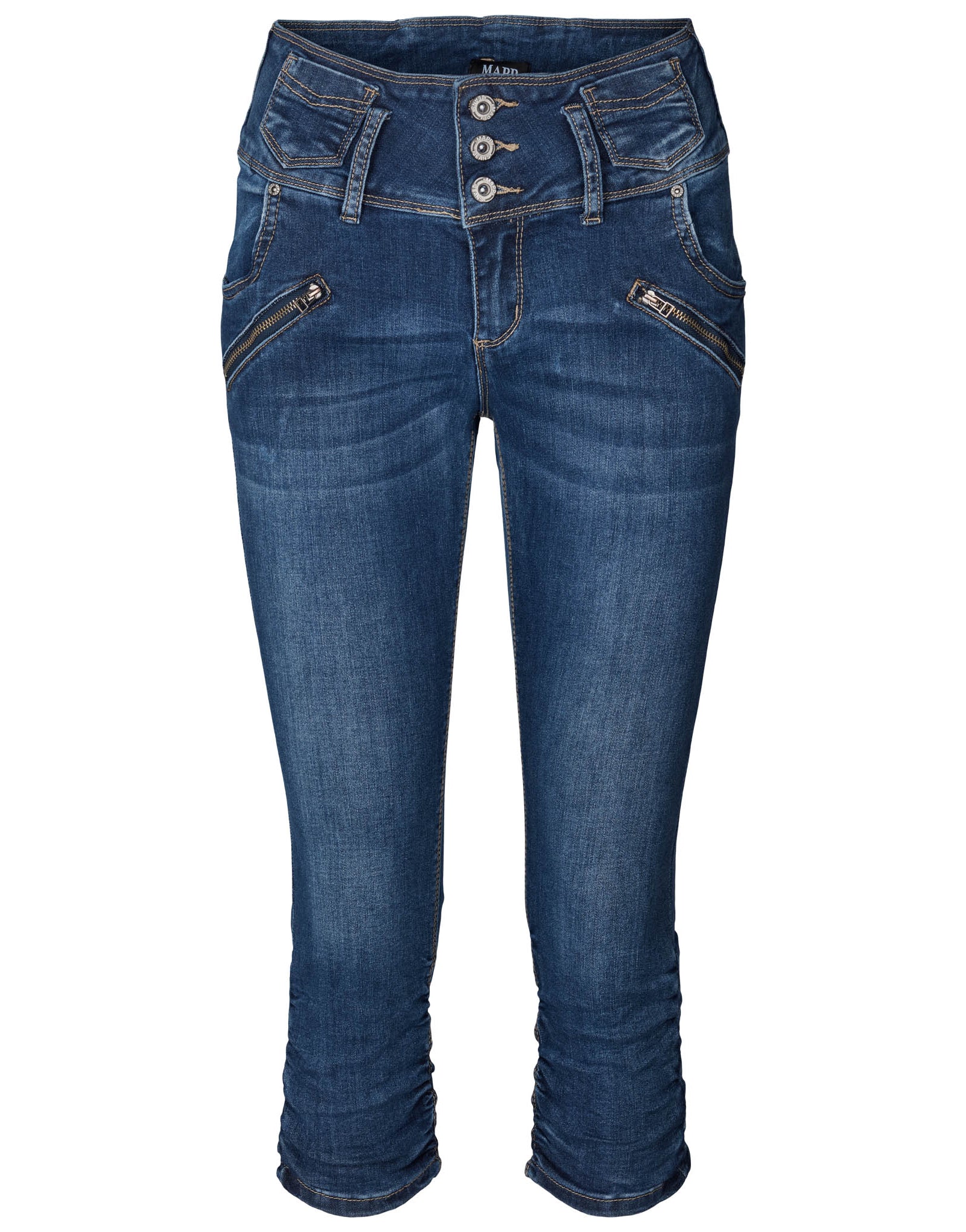 MAPP Pretty Denim Pirate PANTS 3/4 969699 DARK BLUE USED