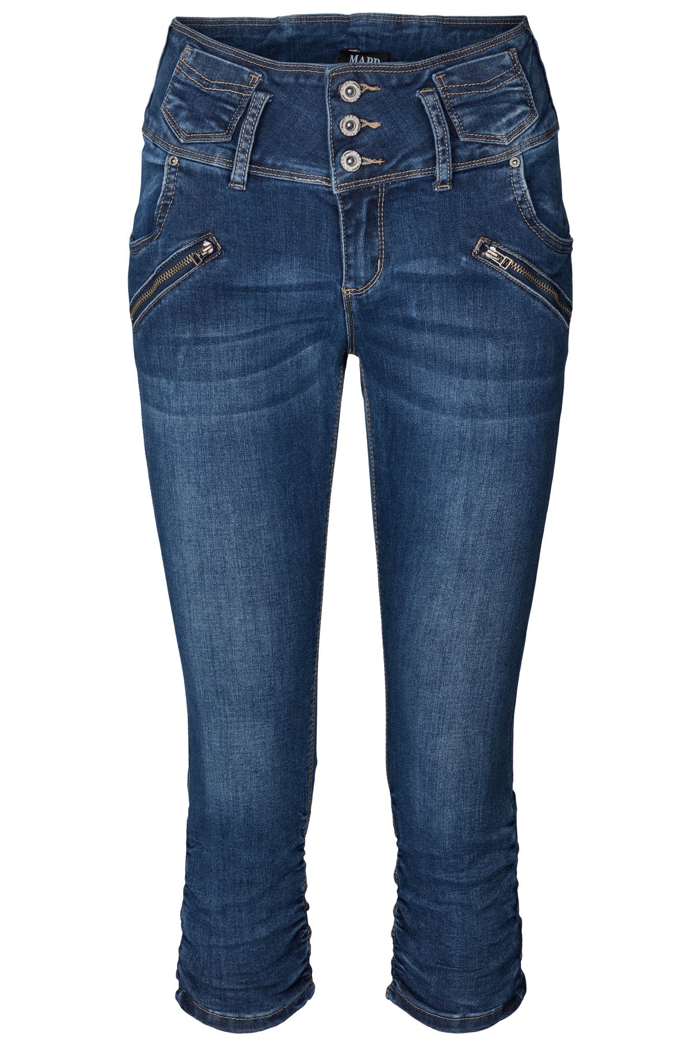 MAPP PRETTY PIRATE DENIM PANTS 3/4 969699 DARK BLUE USED