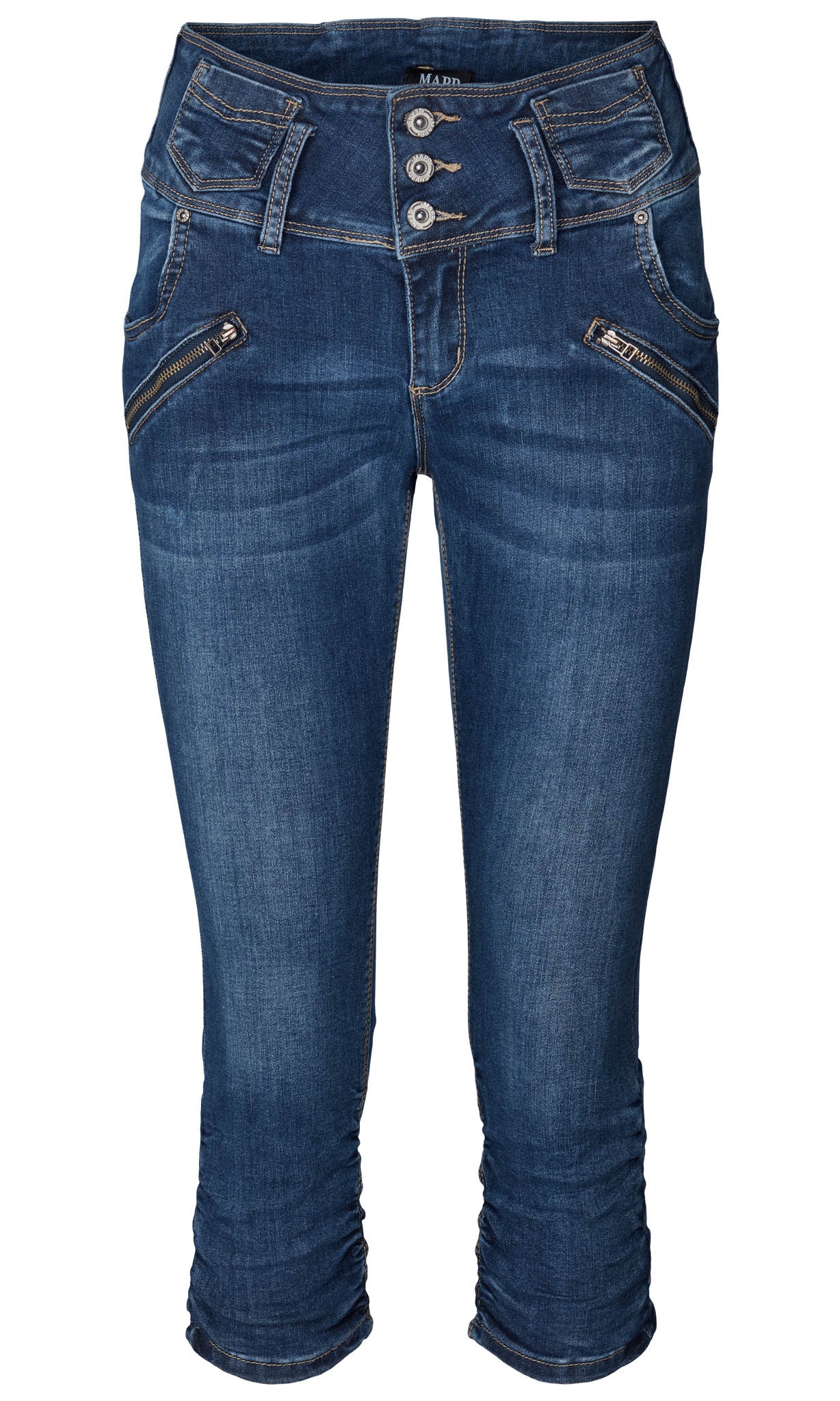 MAPP Pretty Denim Pirate PANTS 3/4 969699 DARK BLUE USED