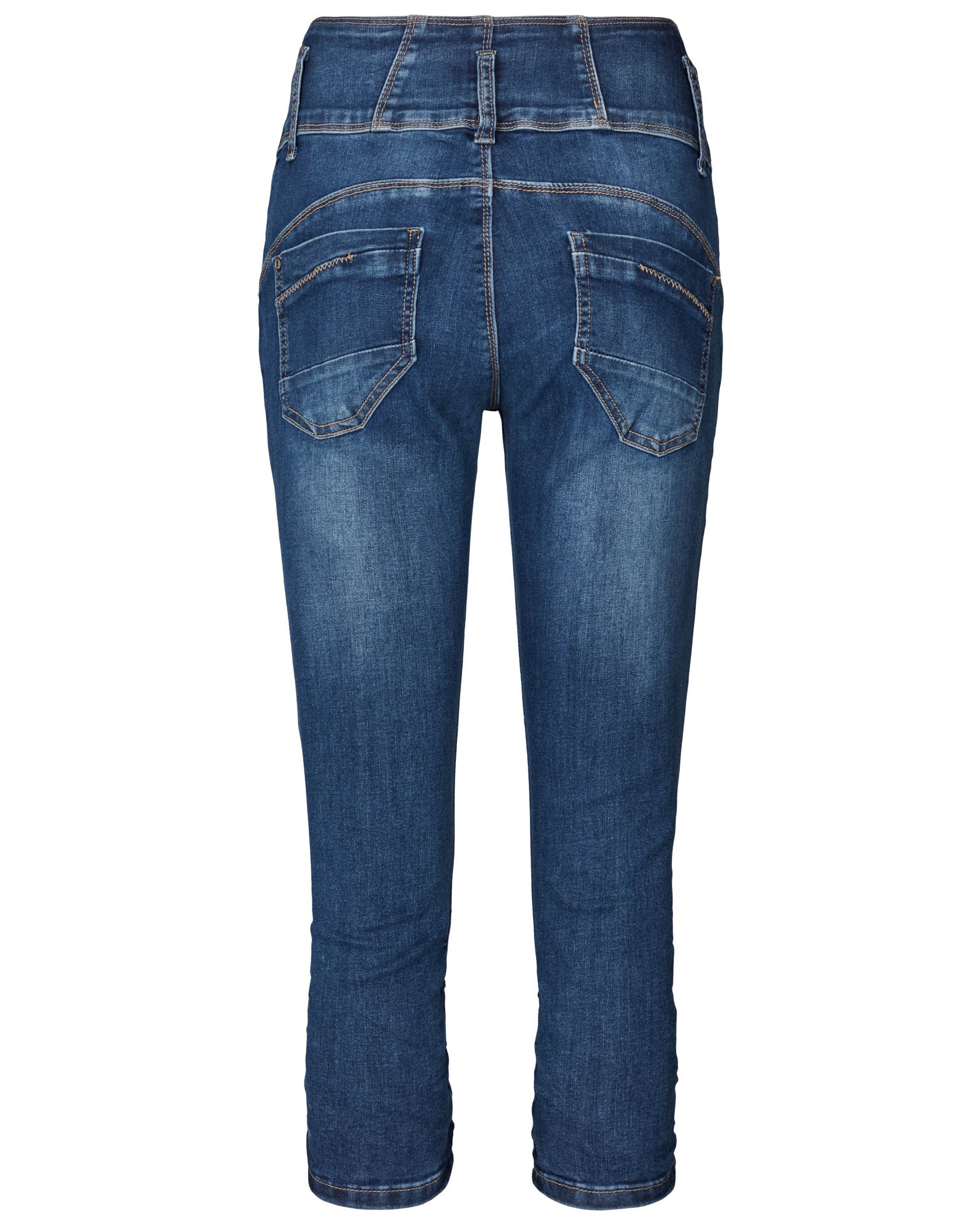 MAPP Pretty Denim Pirate PANTS 3/4 969699 DARK BLUE USED