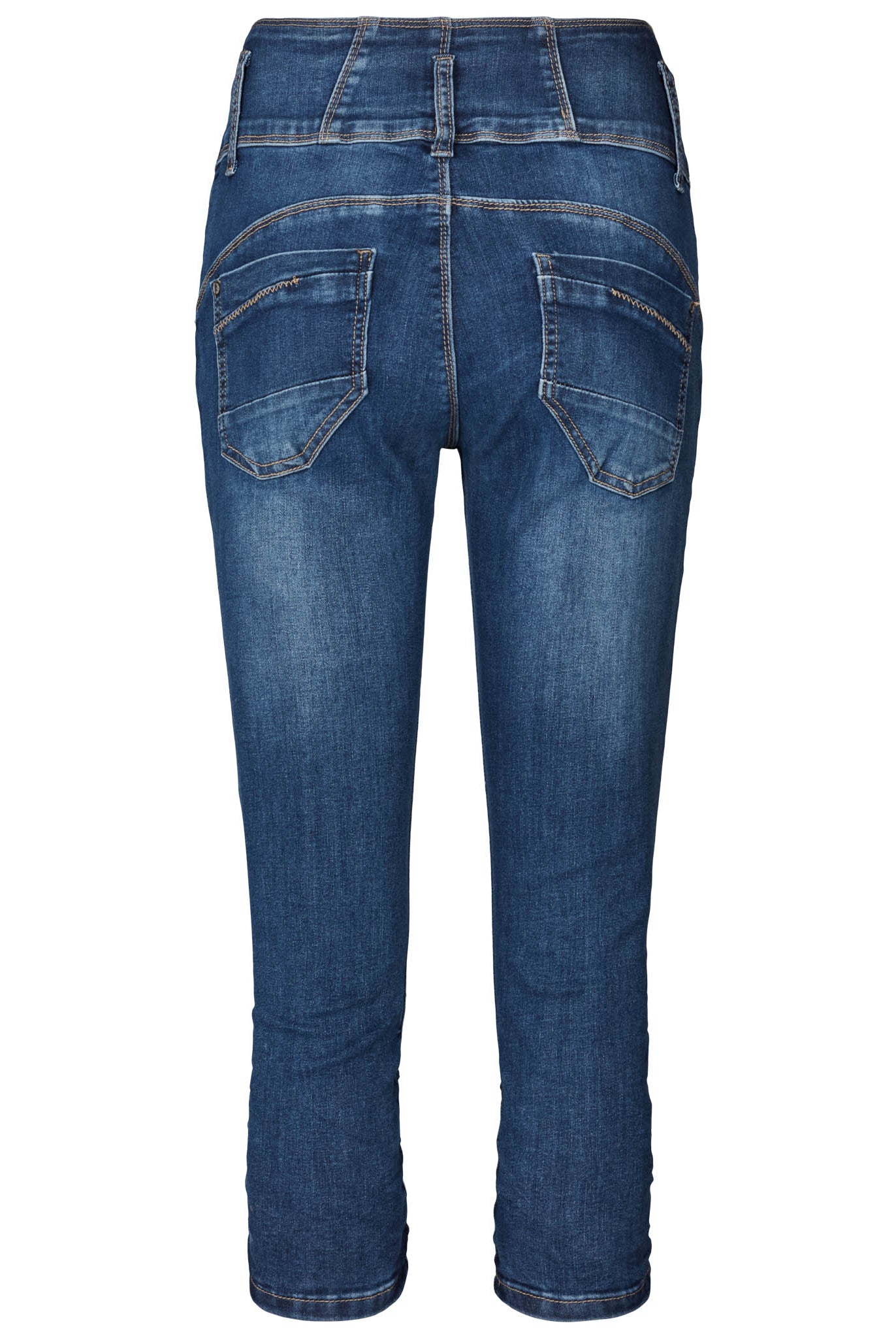 MAPP PRETTY PIRATE DENIM PANTS 3/4 969699 DARK BLUE USED