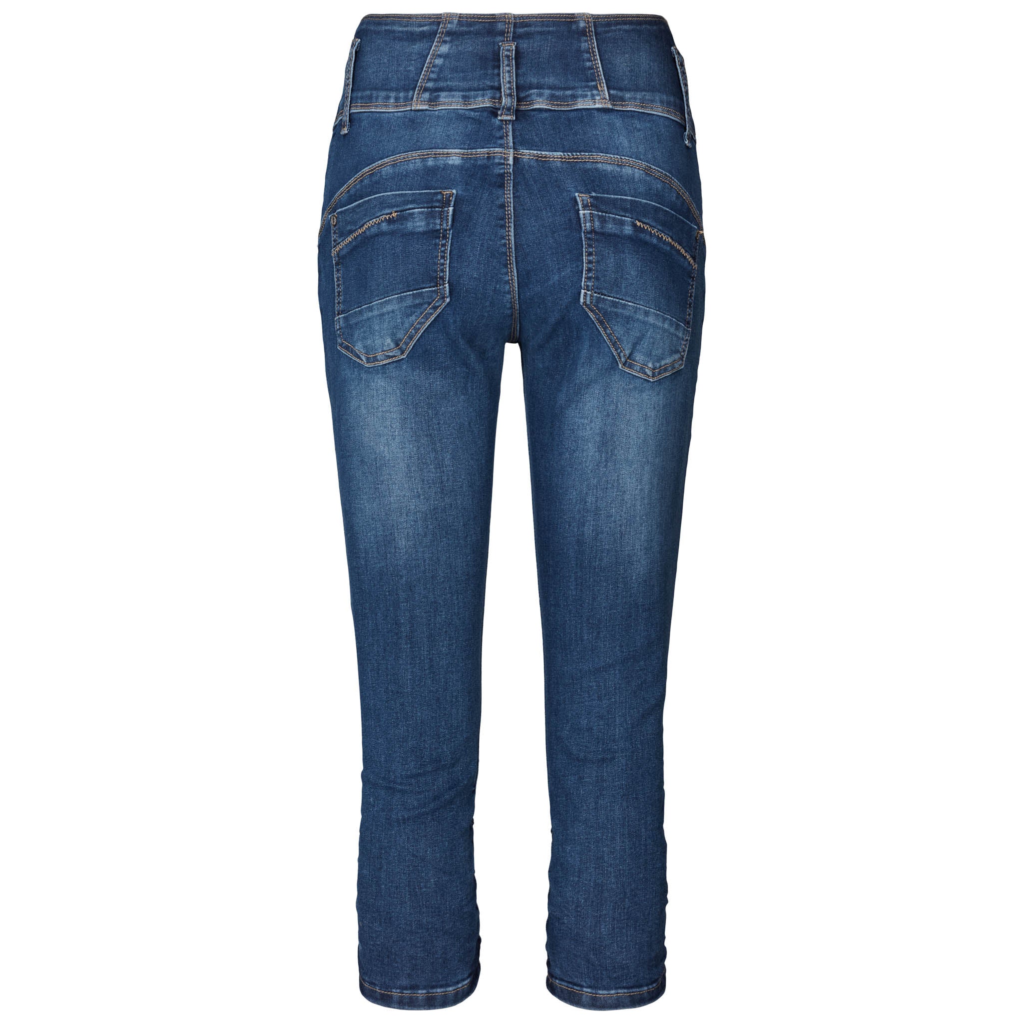 MAPP PRETTY PIRATE DENIM PANTS 3/4 969699 DARK BLUE USED