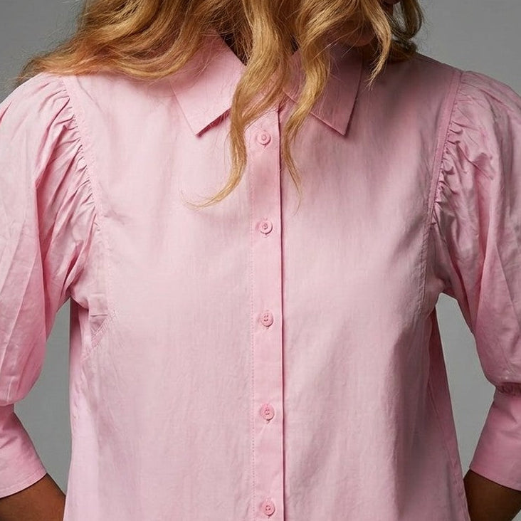 MARC LAUGE PUFF POP SHIRT BLOUSE/SHIRT 303 BABY ROSE