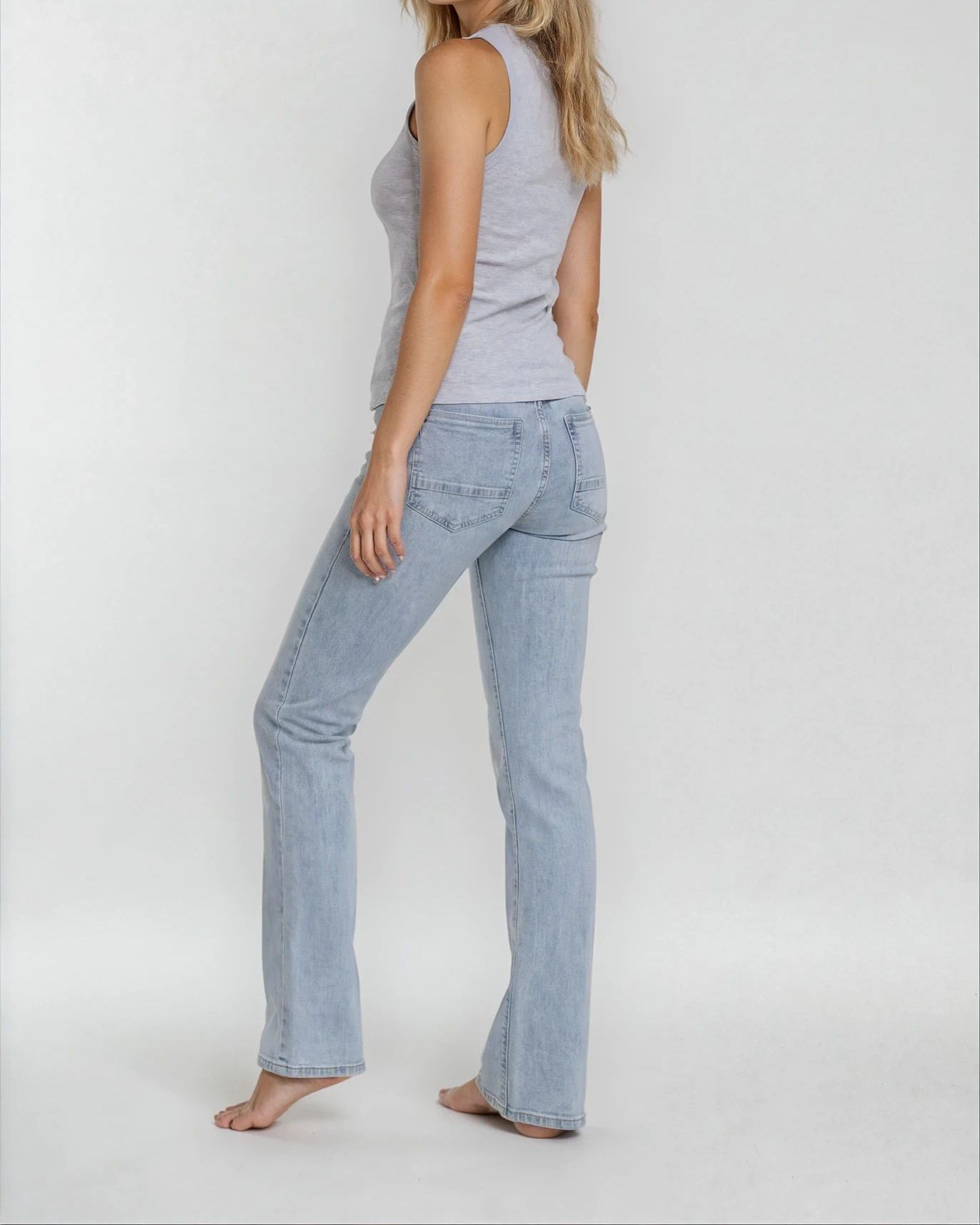 MAPP Patti Bootcut Denim Jeans DENIM/TWILL 8996 LIGHT BLUE USED