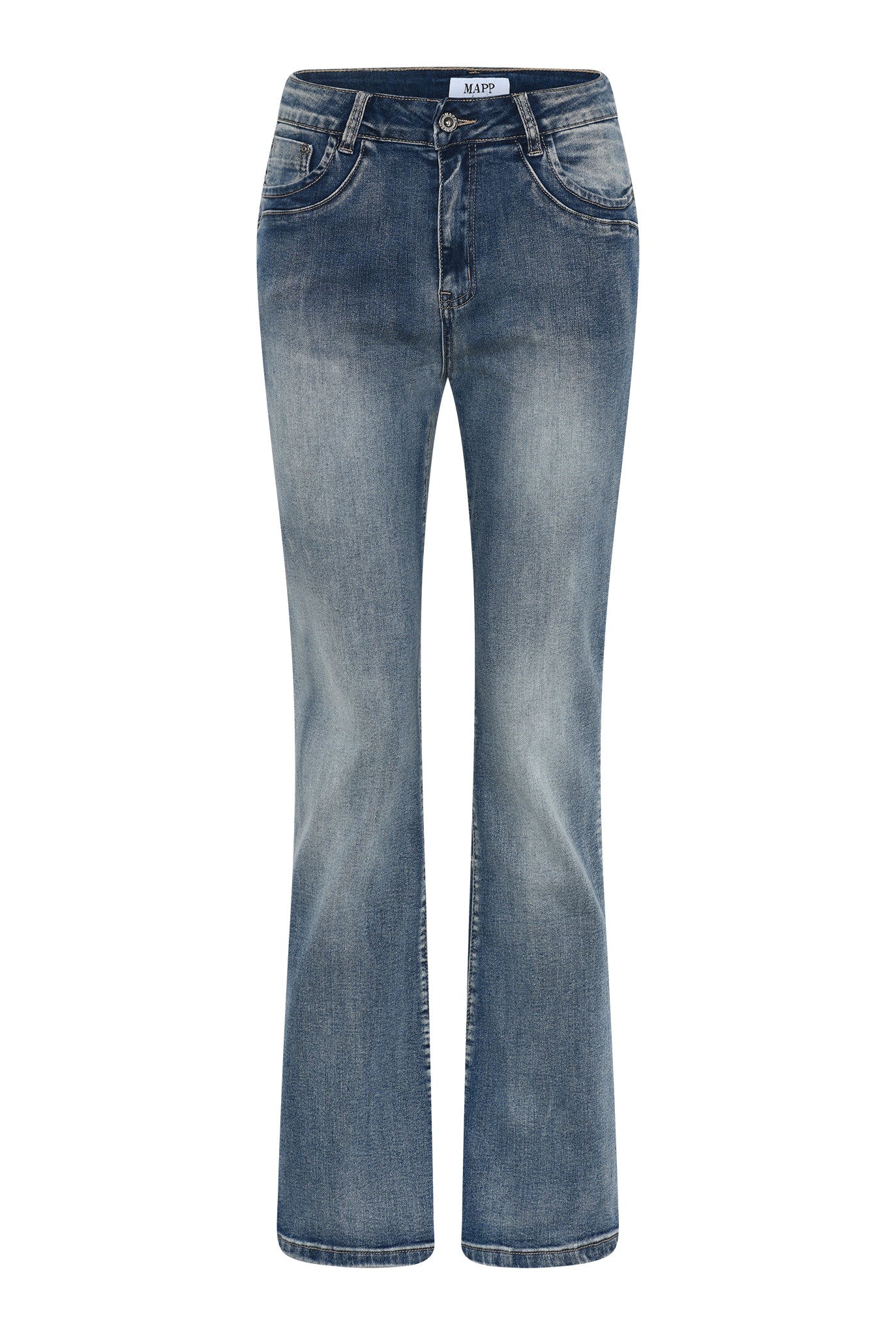 MAPP Patti Bootcut Denim Jeans DENIM/TWILL 9196 LIGHT BLUE USED