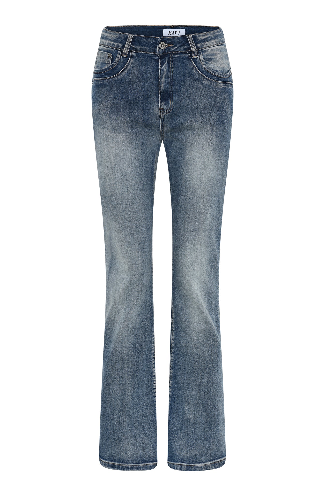 MAPP Patti Bootcut Denim Jeans DENIM/TWILL 9196 LIGHT BLUE USED