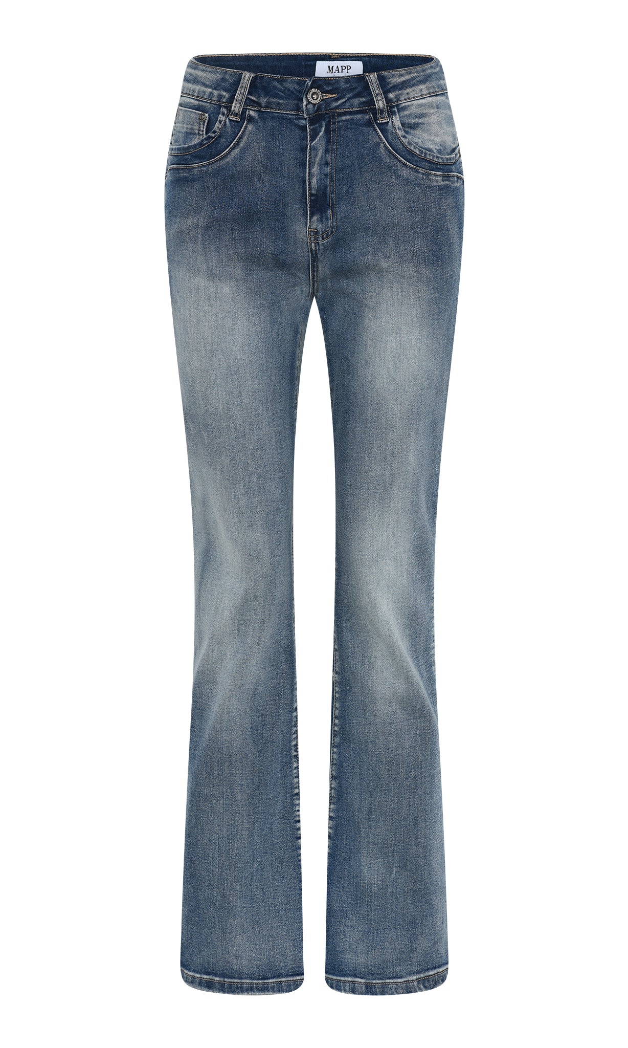 MAPP Patti Bootcut Denim Jeans DENIM/TWILL 9196 LIGHT BLUE USED