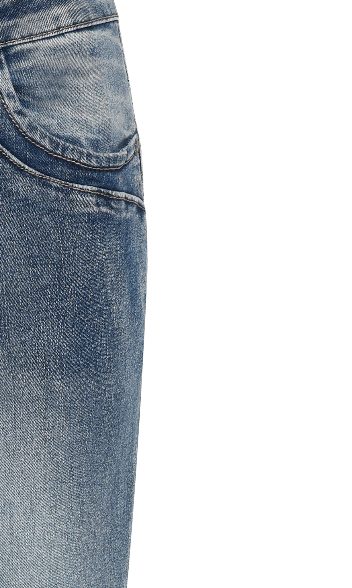 MAPP Patti Bootcut Denim Jeans DENIM/TWILL 9196 LIGHT BLUE USED