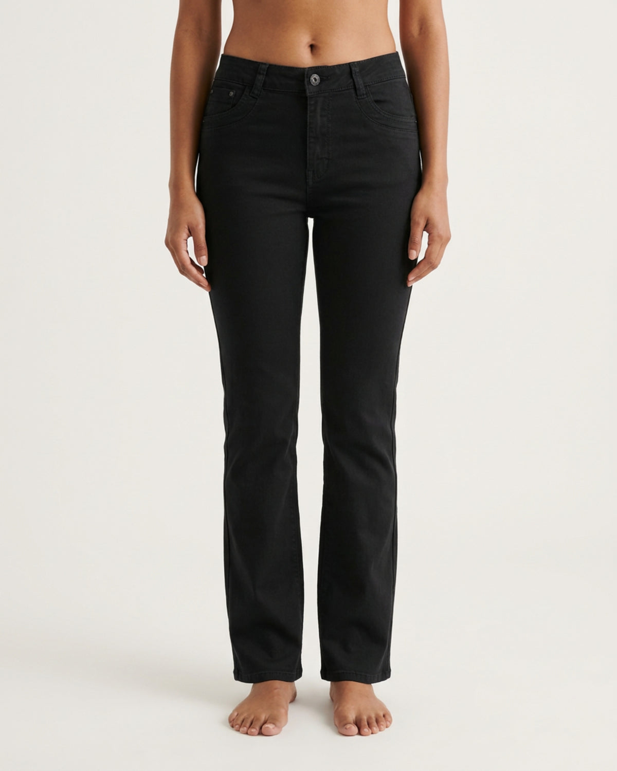 MAPP Patti Bootcut Twill Jeans DENIM/TWILL 80 BLACK