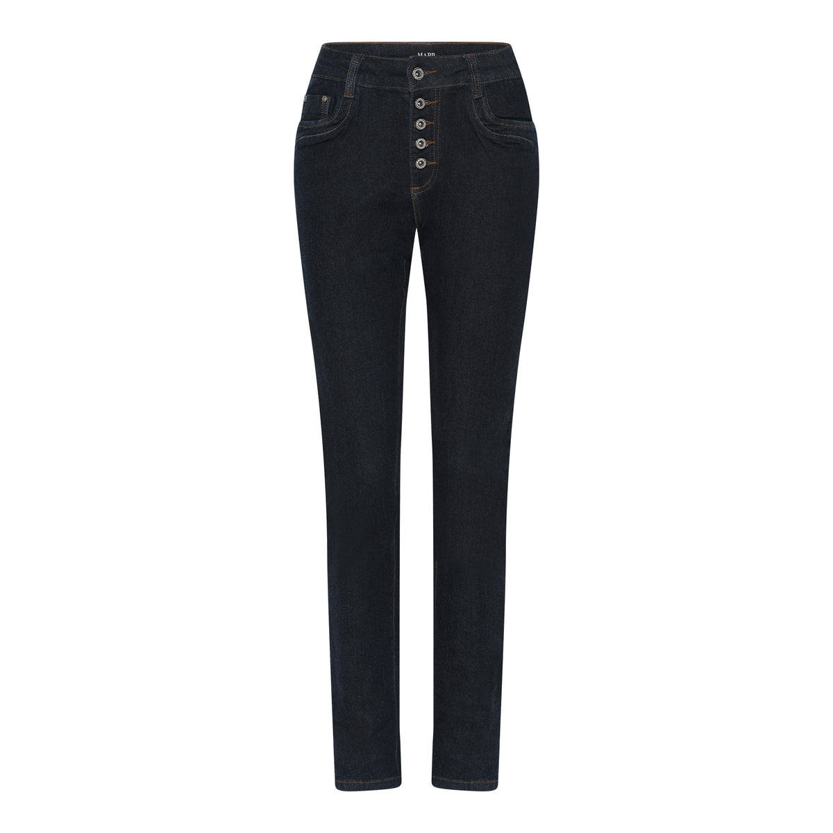 MAPP Patti Button Denim Jeans DENIM/TWILL 98 DARK BLUE