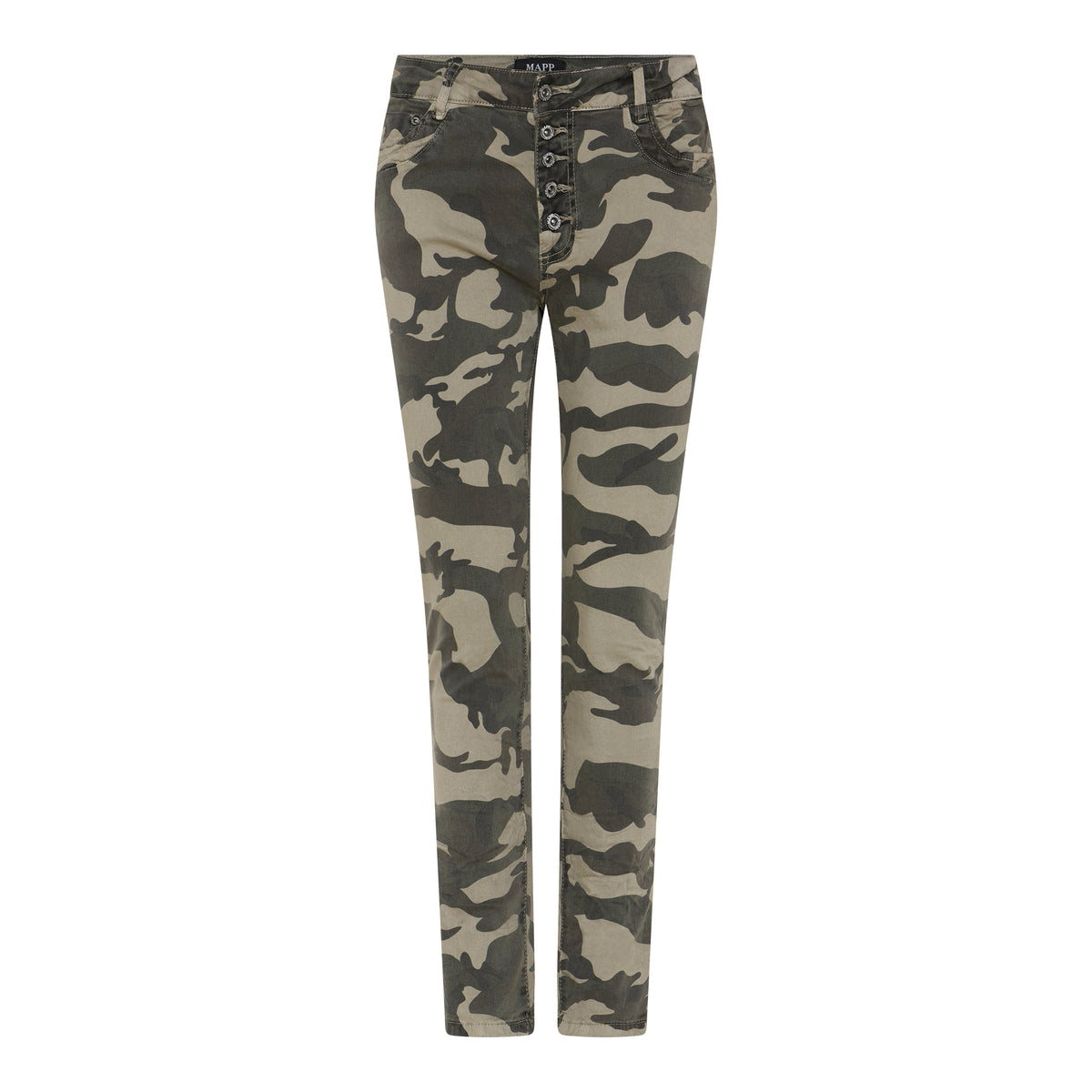MAPP Patti Button Twill Jeans DENIM/TWILL 228 CAMOUFLAGE