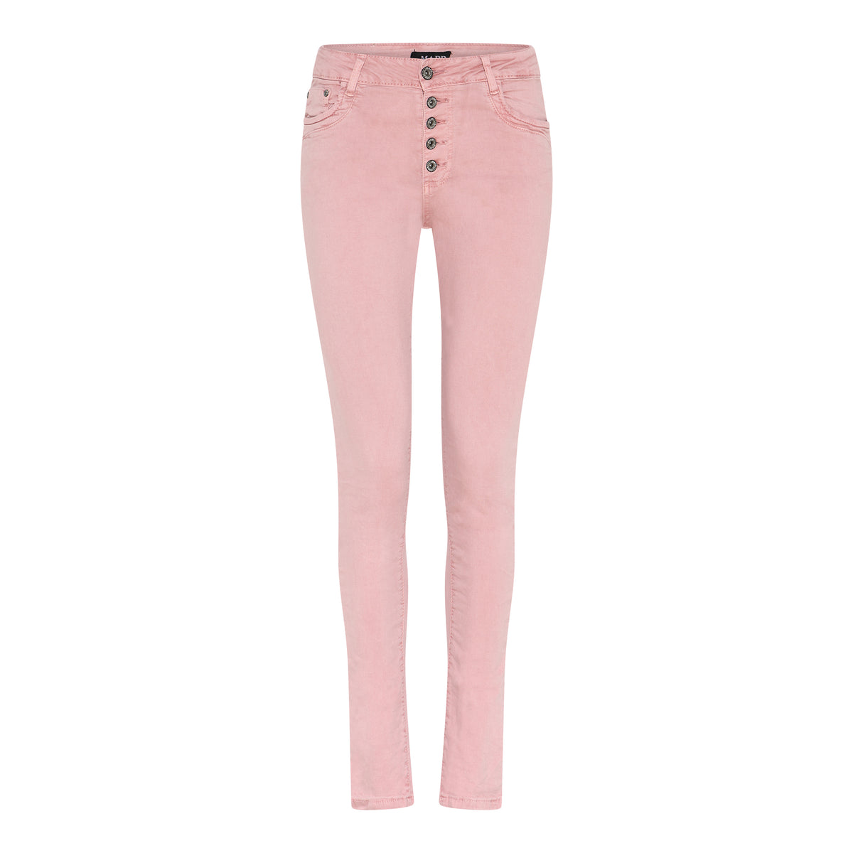 MAPP Patti Button Twill Jeans DENIM/TWILL 395 DUSTY ROSE