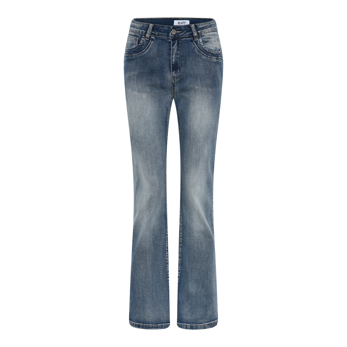 MAPP Patti Jones Bootcut Jeans | Mapp Jeans DENIM/TWILL 9196 LIGHT BLUE USED