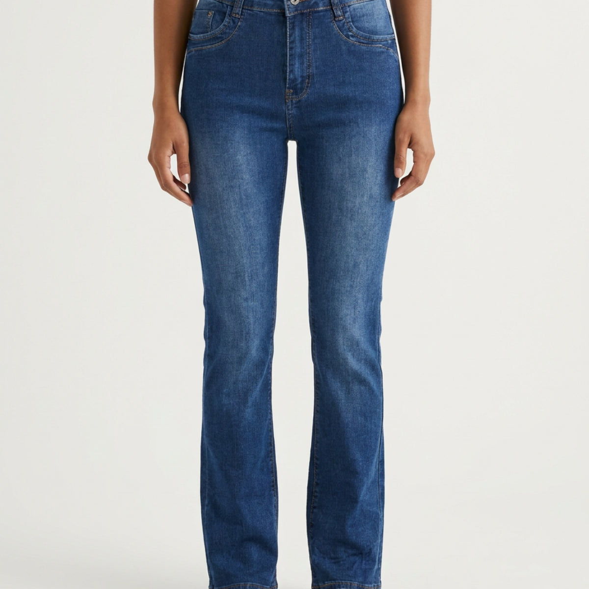 MAPP Patti Jones High Waist Bootcut Jeans | Mapp DENIM/TWILL 9396 DENIM USED