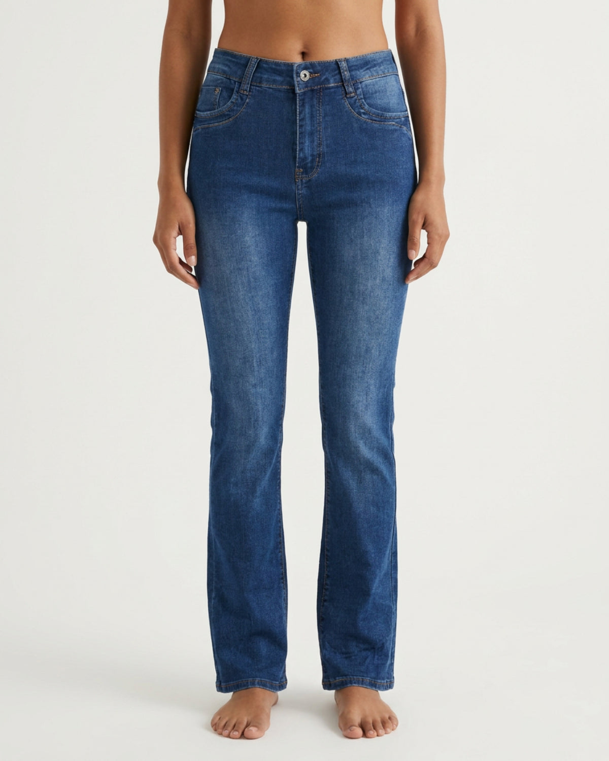 MAPP Patti Jones High Waist Bootcut Jeans | Mapp DENIM/TWILL 9396 DENIM USED