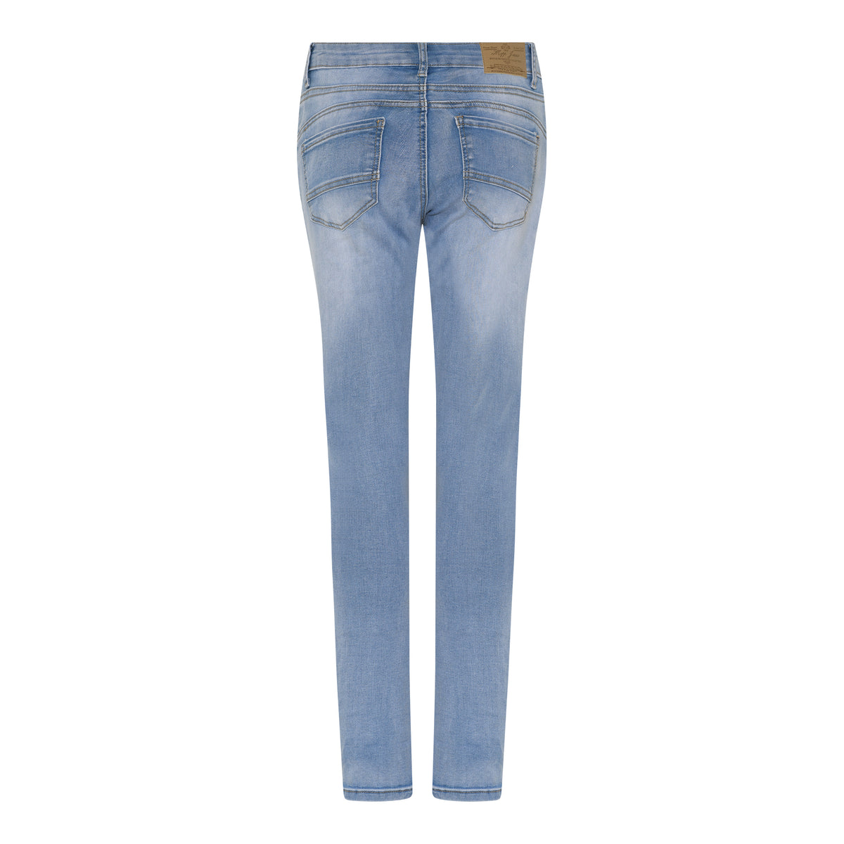 MAPP Patti Mid Waist Slim Fit Jeans | Marc Lauge DENIM/TWILL 909699 LT. BLUE USED