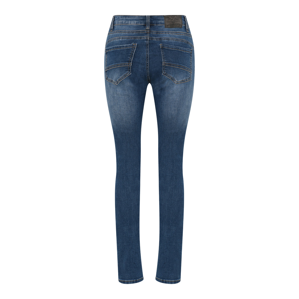 MAPP Patti Mid Waist Slim Fit Jeans | Marc Lauge DENIM/TWILL 939699 CLASSIC BLUE USED