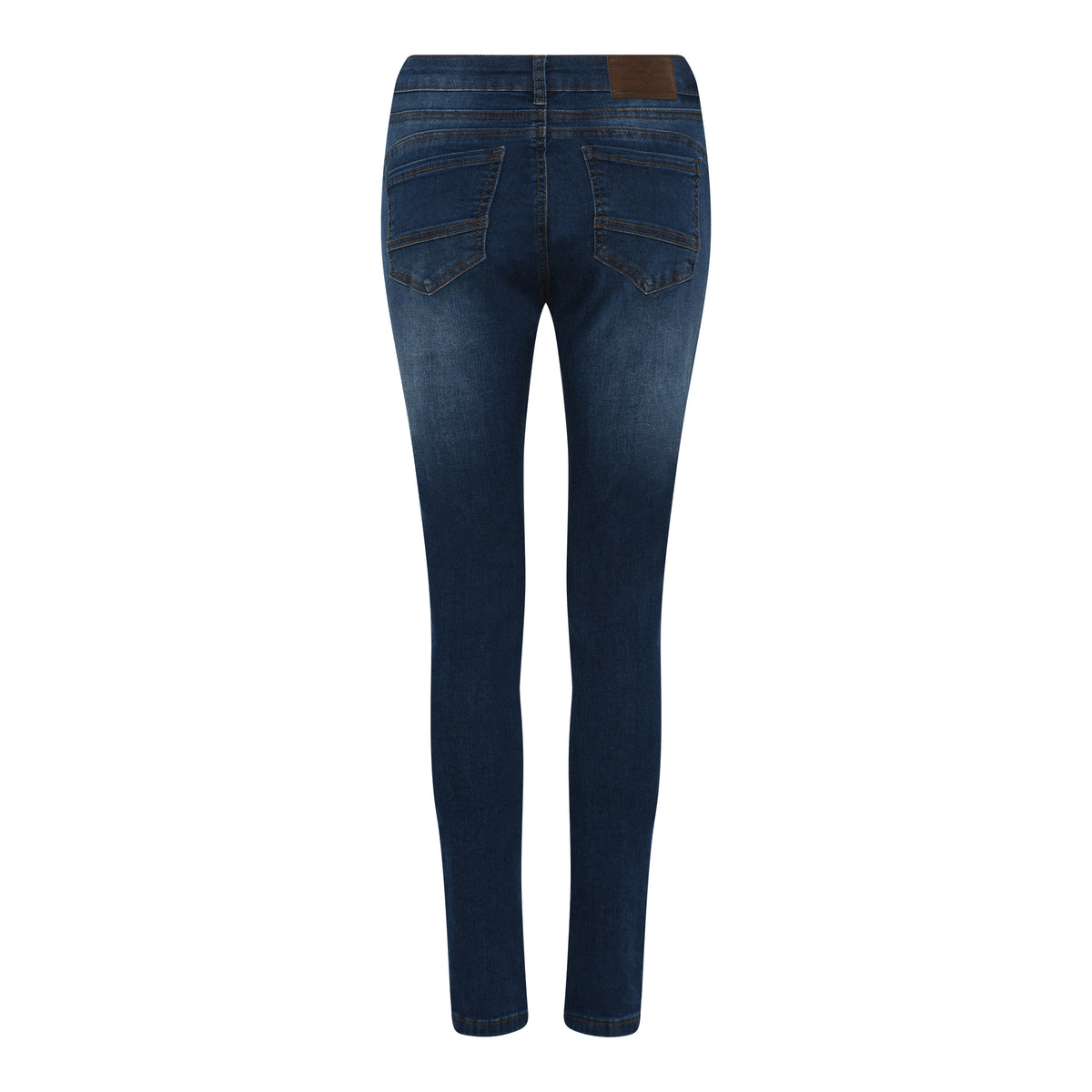 MAPP Patti Mid Waist Slim Fit Jeans | Marc Lauge DENIM/TWILL 969699 DARK BLUE USED