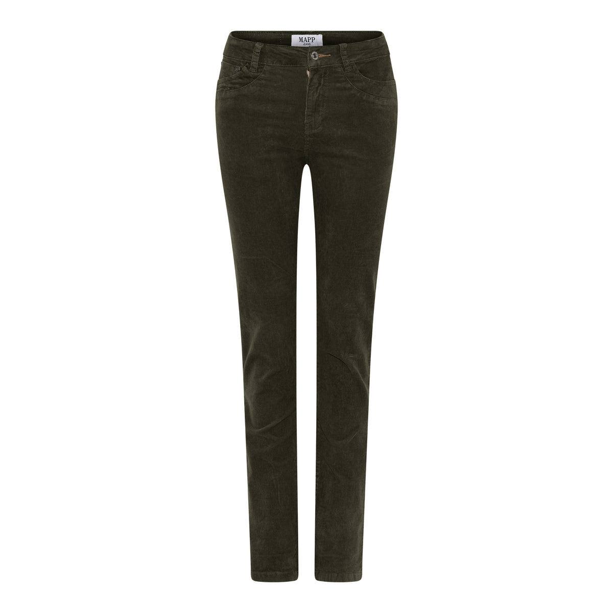 MAPP Patti Straight Baby Corduroy Jeans CORD/FLØJL 633 OLIVE OIL