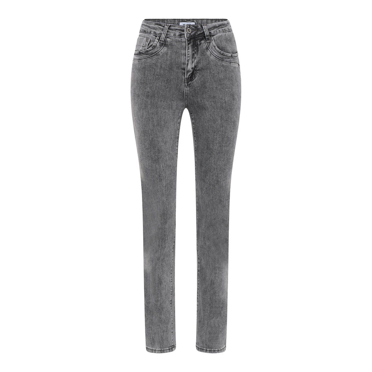 MAPP Patti Straight Leg Denim Jeans DENIM/TWILL 579699 GREY USED DENIM