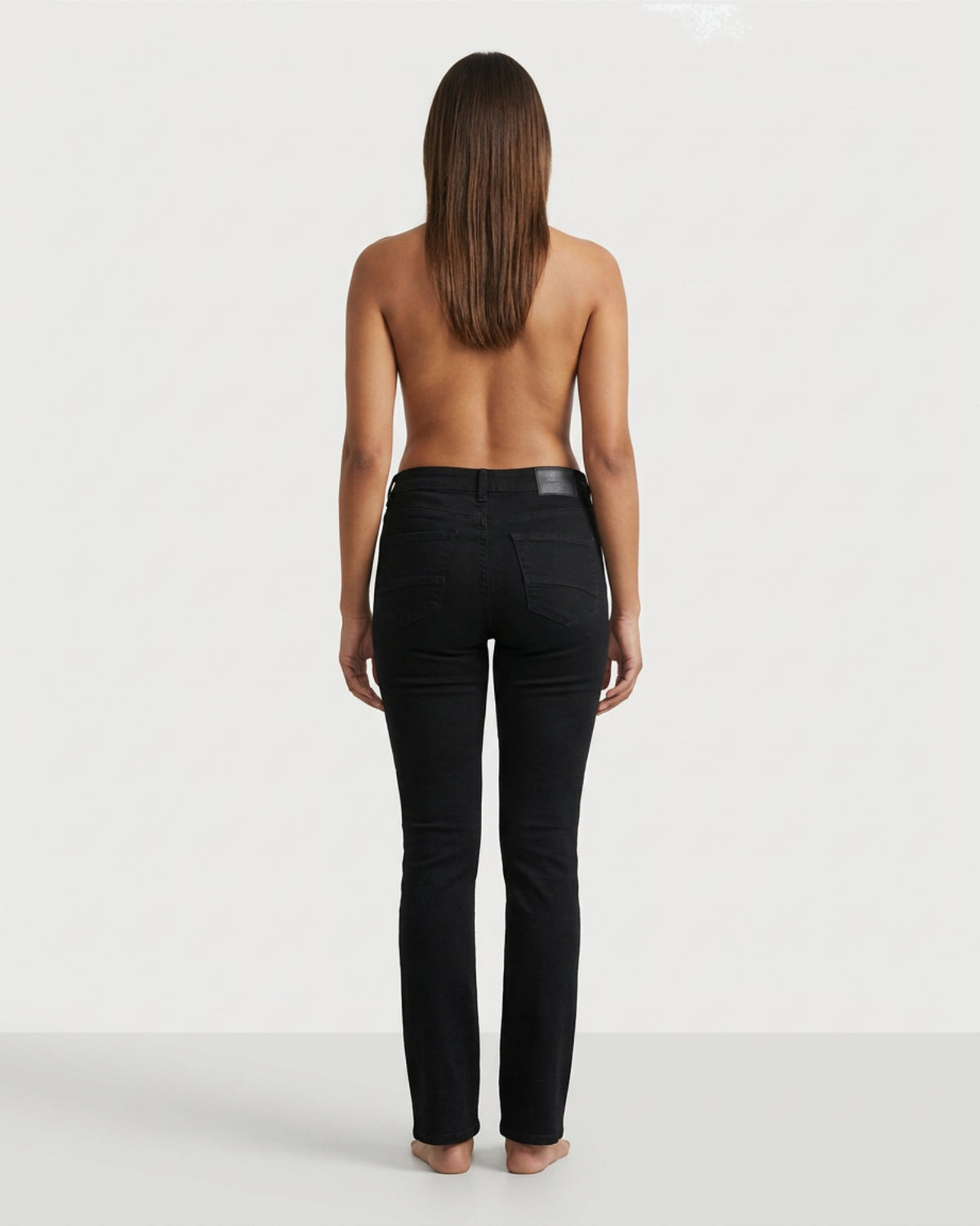 MAPP Patti Straight Leg Denim Jeans DENIM/TWILL 81 BLACK DENIM