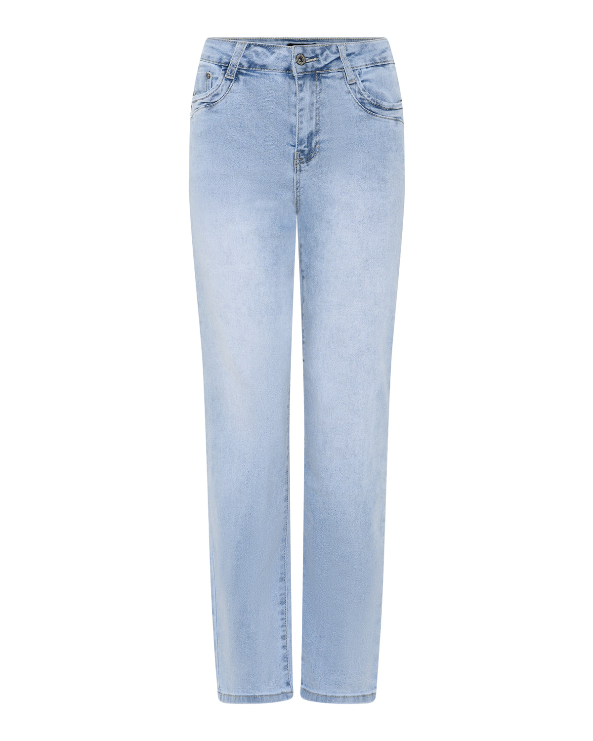 MAPP Patti Straight Leg Denim Jeans DENIM/TWILL 8996 LIGHT BLUE USED