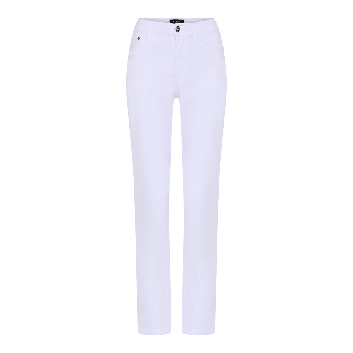 MAPP Patti Straight Twill Jeans DENIM/TWILL 10 WHITE